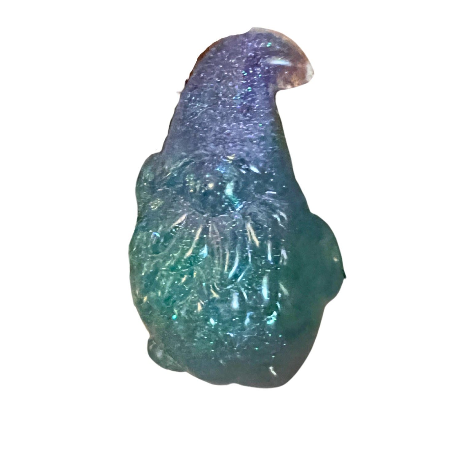 By Shax Sparkly Gonk Figurine - Teal & Purple In Multi