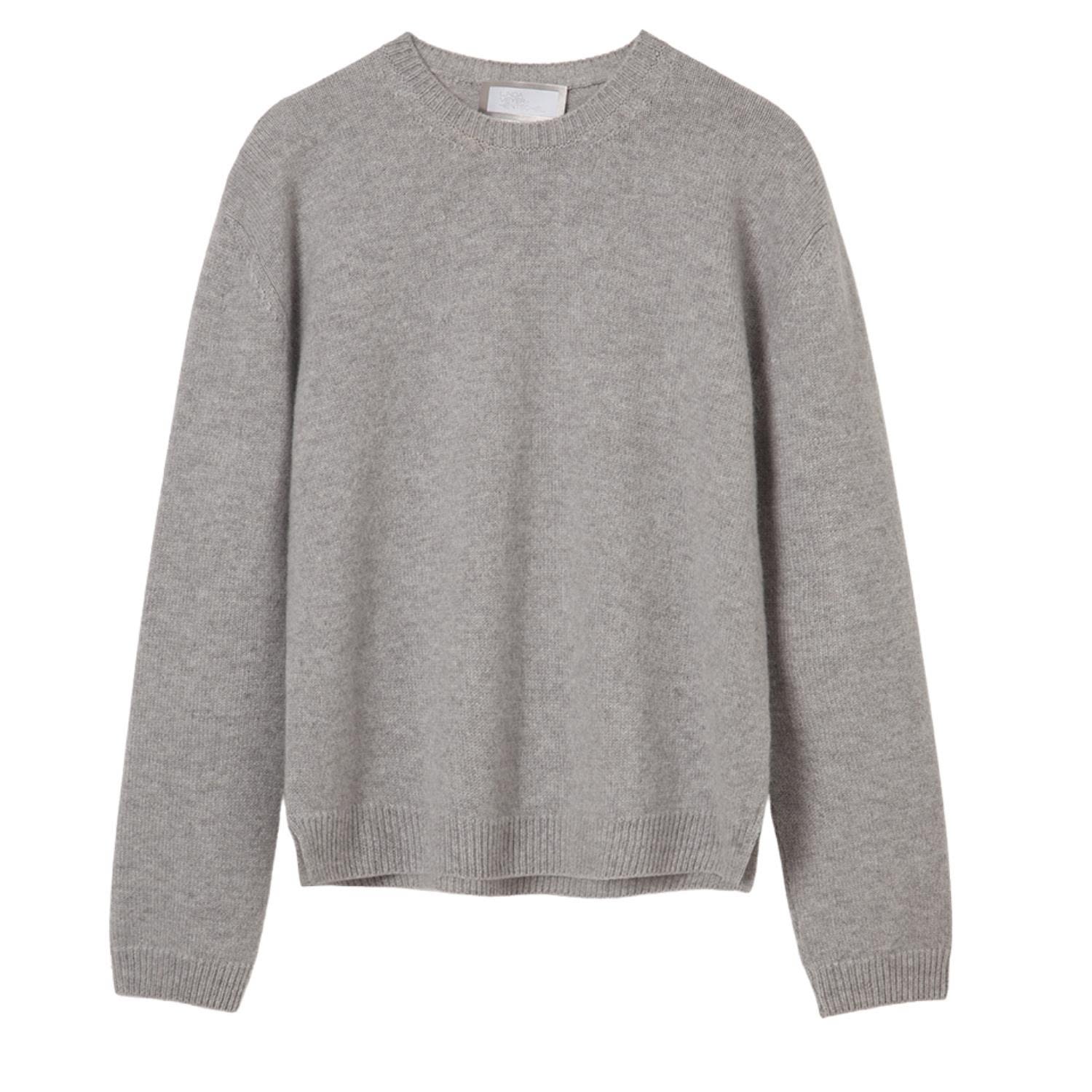 Women’s The Cosmopolitan Cashmere Sweater - Metropolitan Grey Small Linda Meyer-Hentschel