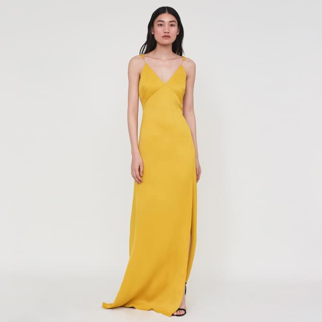 Lavender Staples's Chiffon Dress