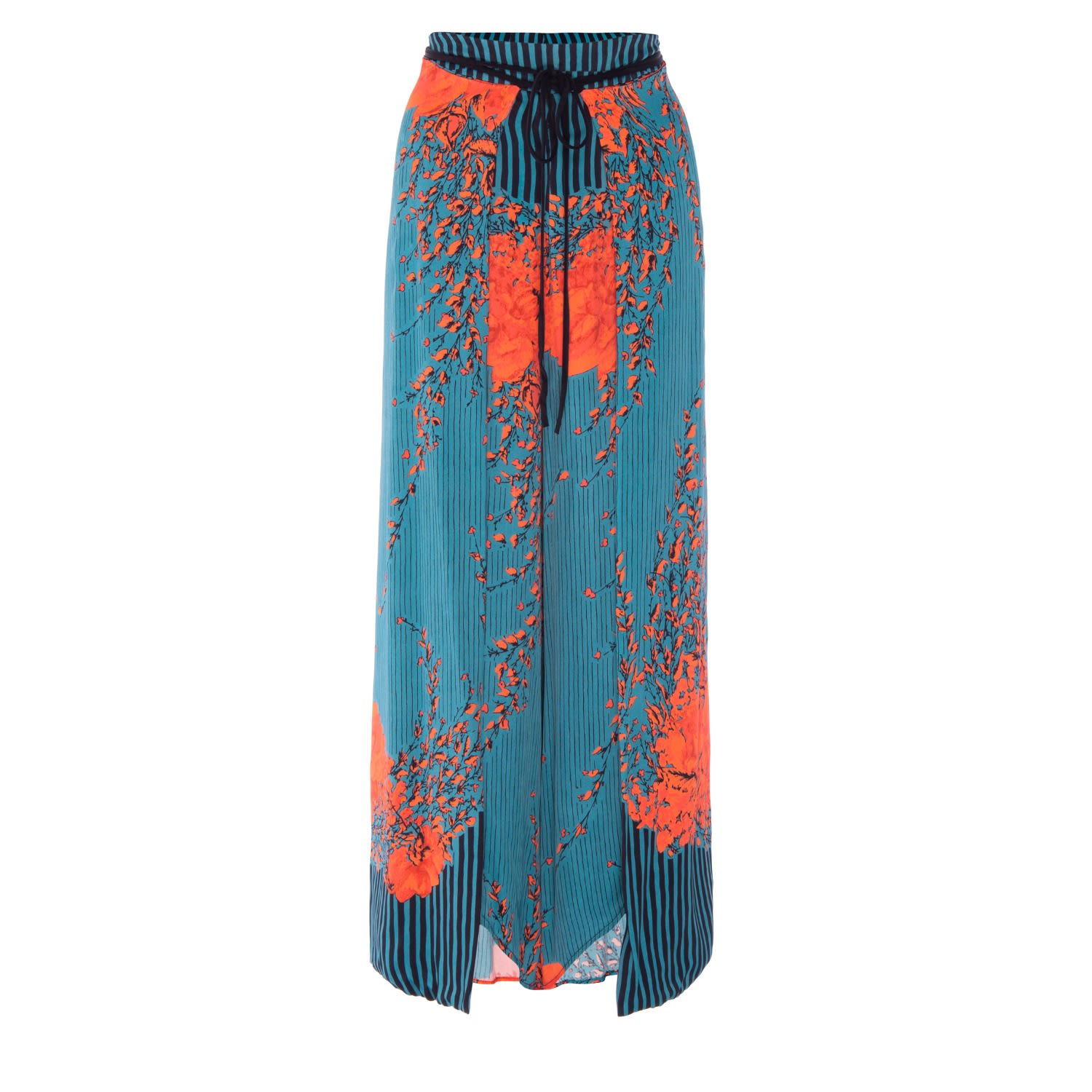 Lahive Zeus Printed Pant In Blue