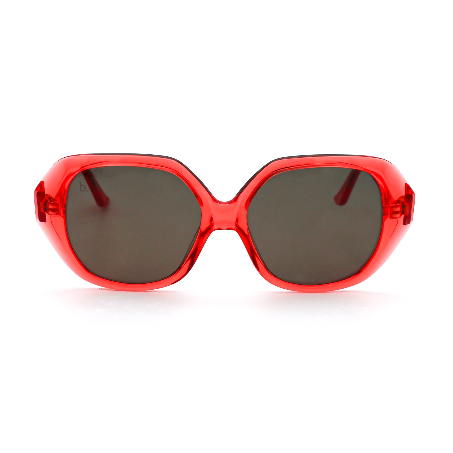 Women’s Red The Tybee Sunglasses In Candy Apple One Size Brook Eyewear