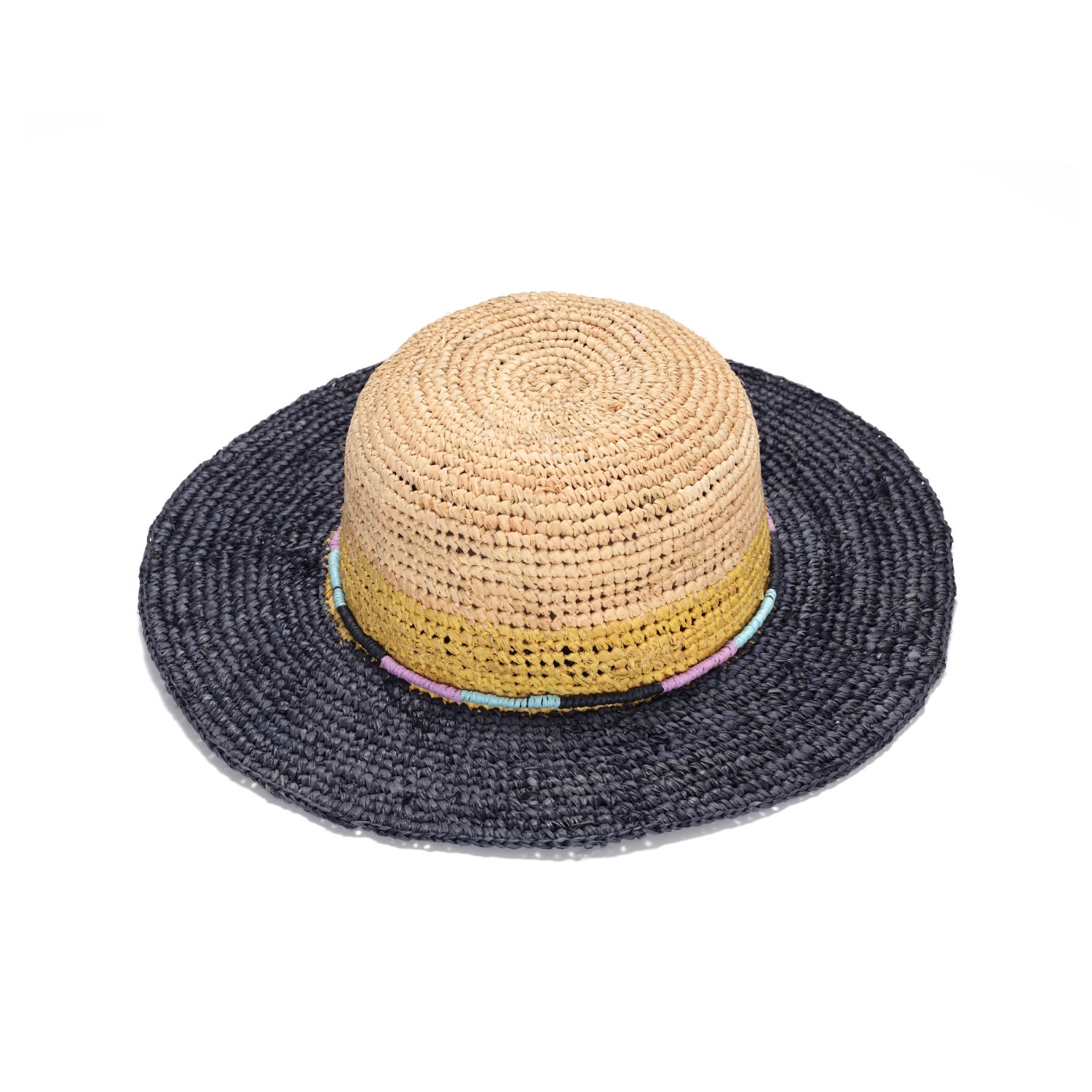 Women’s Boho Chic Raffia Straw Hat Large Justine Hats