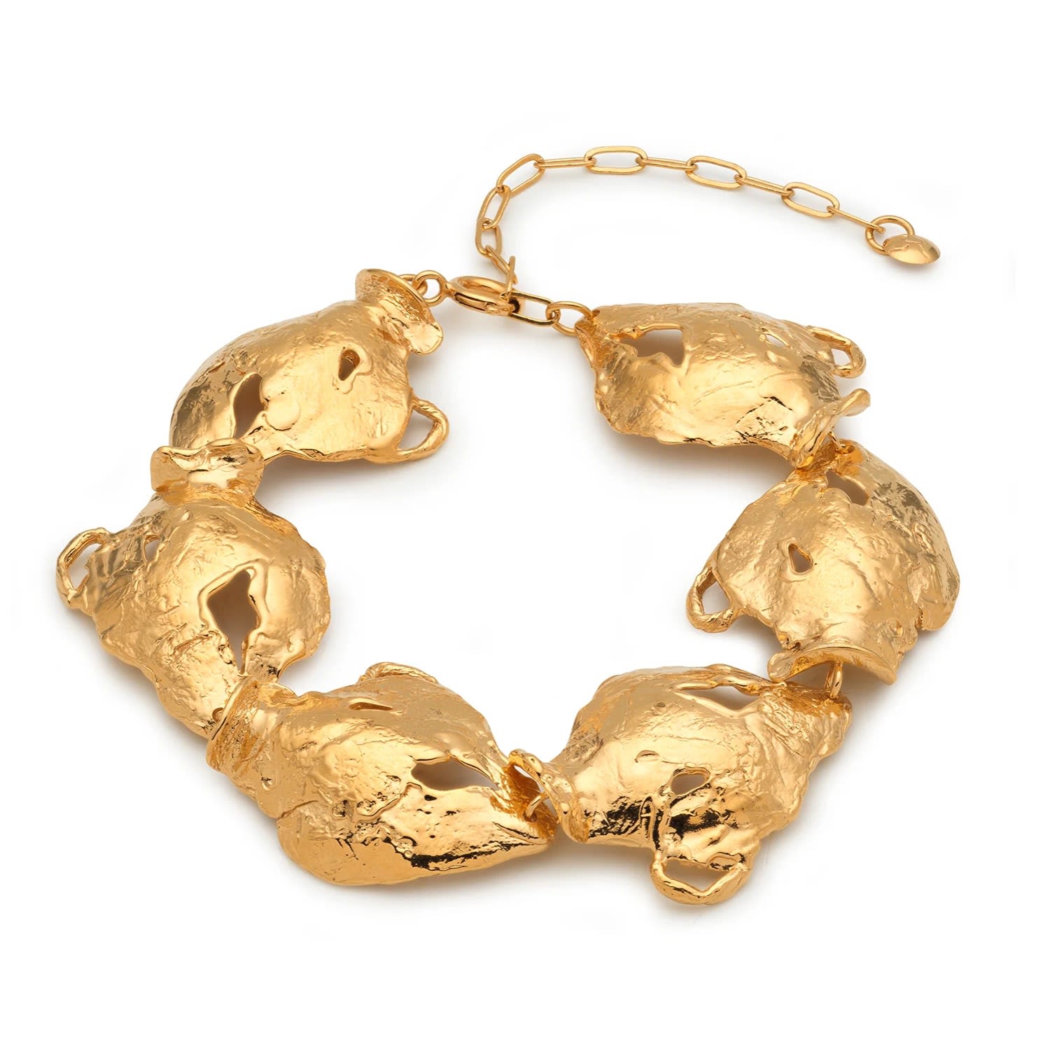 Shop Eva Remenyi Women's Vacation Amphora Bracelet Gold