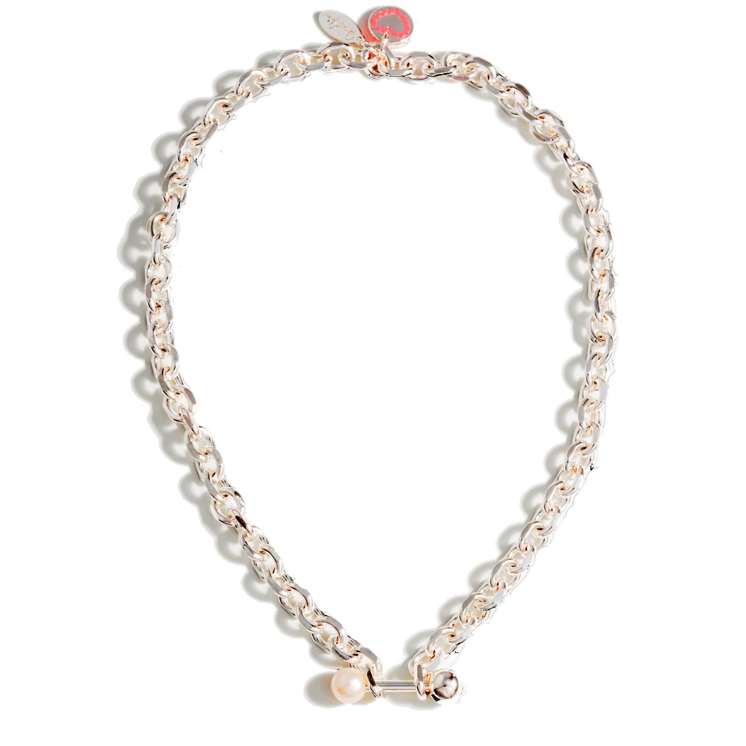 Mademoiselle Jules Women's Silver Elements Necklace