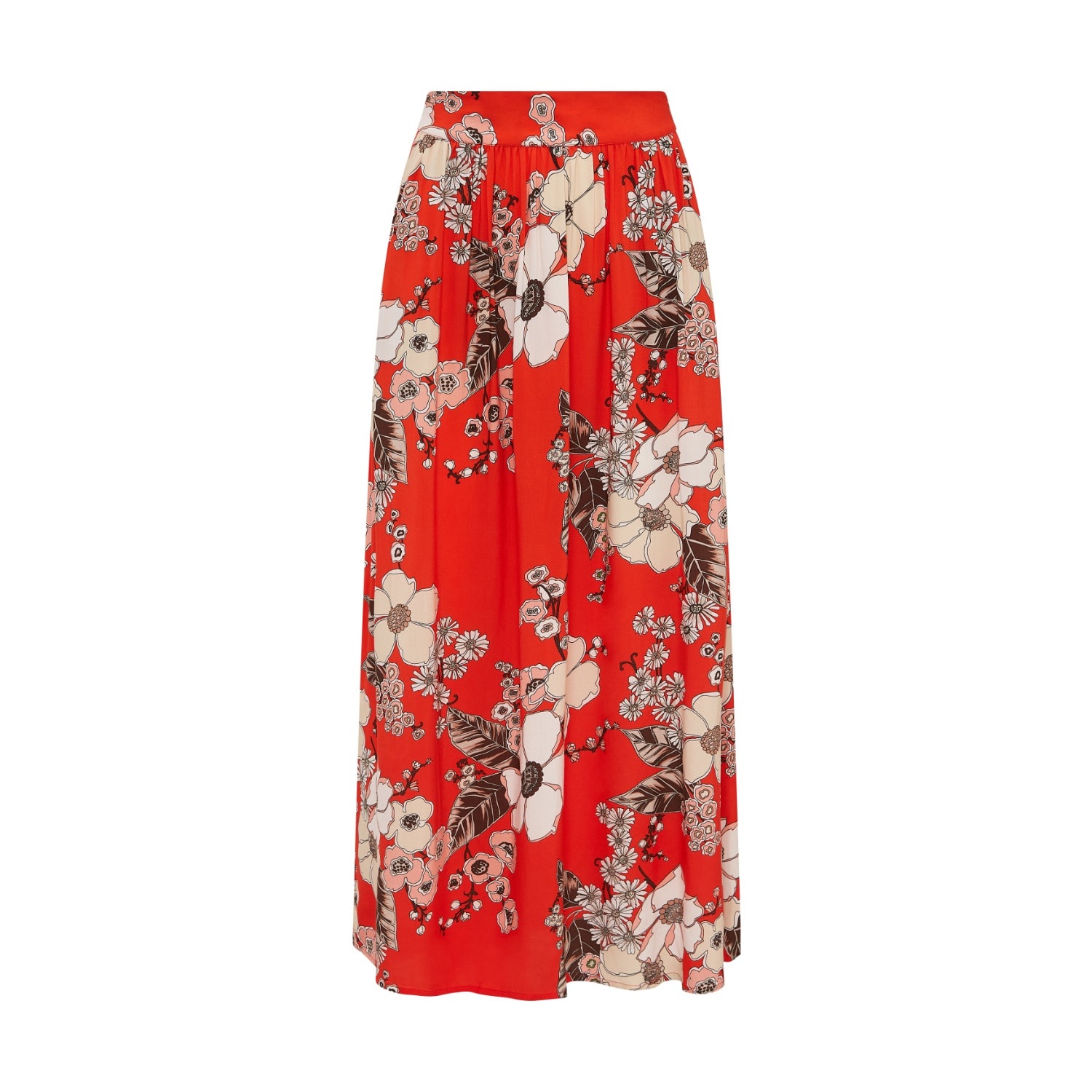 Women’s Red Tamara Maxi Skirt Medium Nooki Design