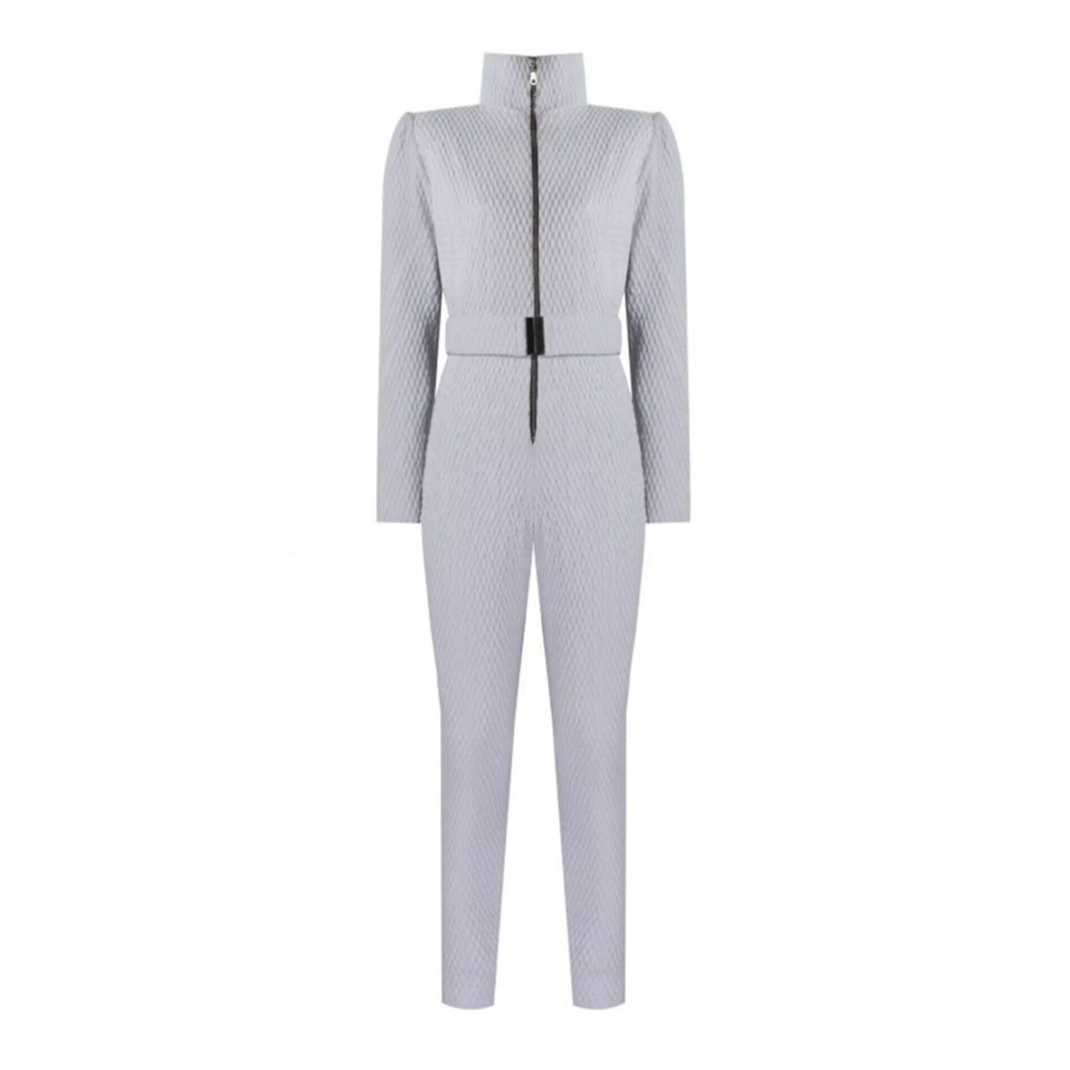 Nur Karaata Women's Sankt Moritz White Skisuit In White