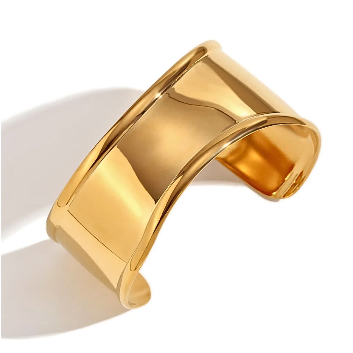 Olivia Le Women's Abstract Gold Statement Cuff Bracelet In Gold