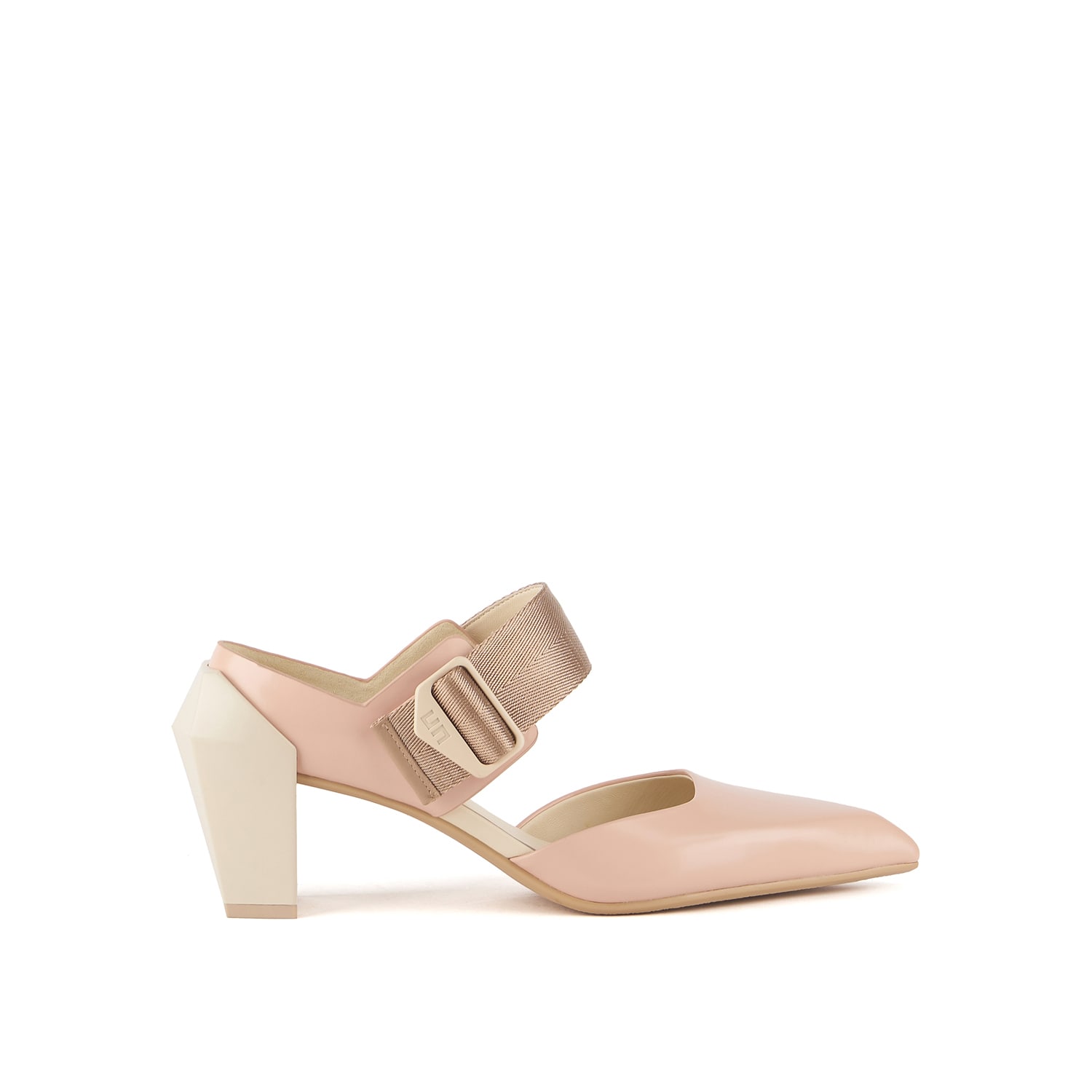 United Nude Women's Neutrals Gem Mule Mid - Cameo Mix In Black