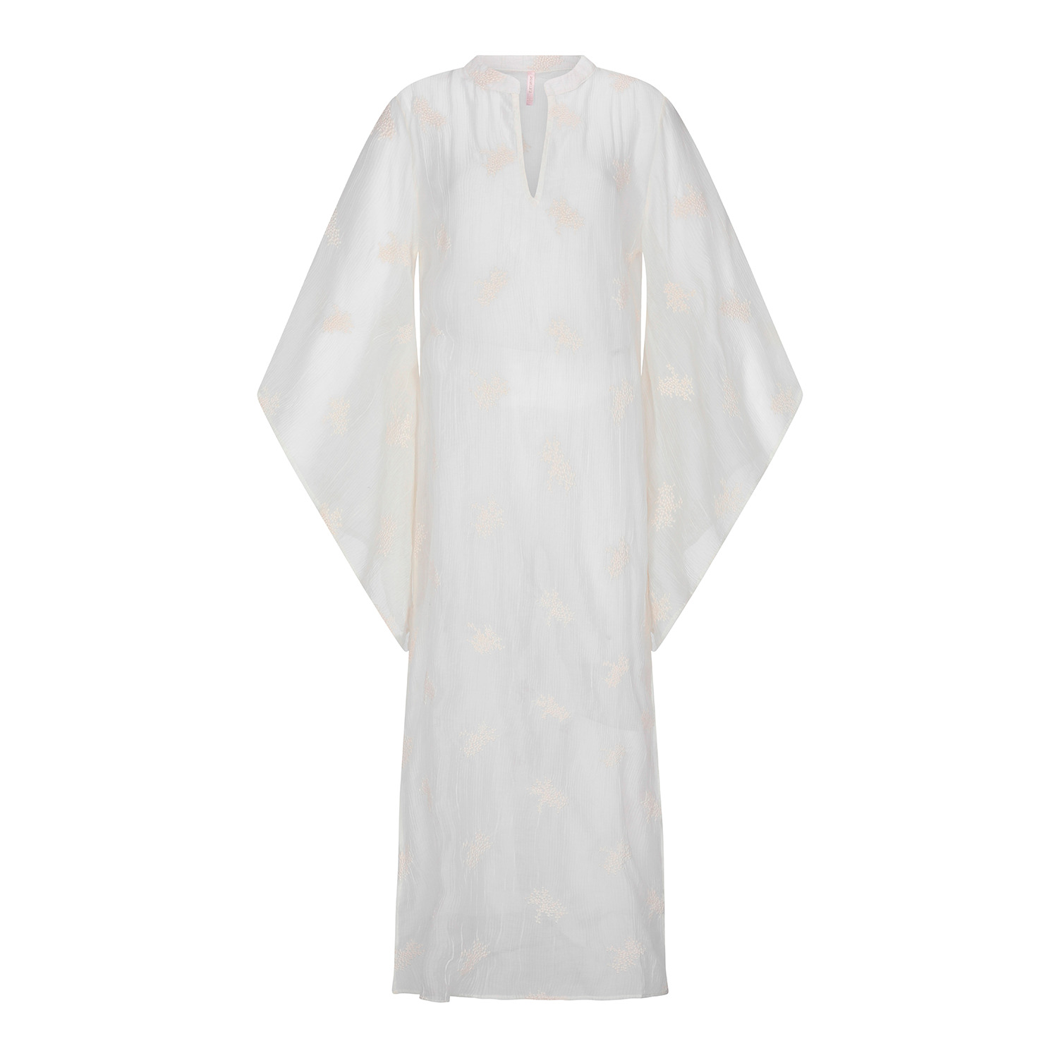 Women's Neutrals La Perle Long Kaftan | Small | Aguaclara