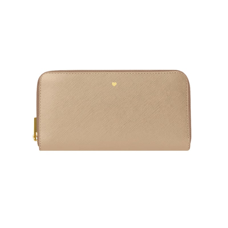 Jlr London Women's Neutrals Riley Vegan Leather Purse - Mocha In Black