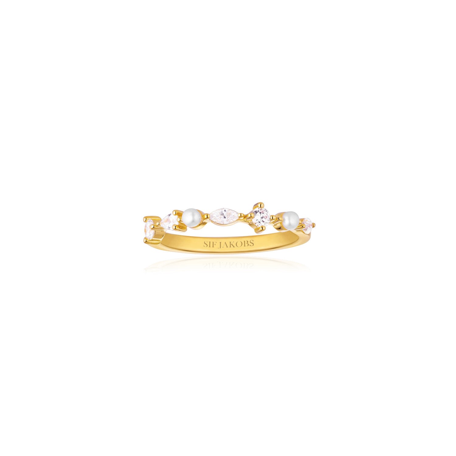 Sif Jakobs Jewellery Women's Ring Adria - Gold In Gold