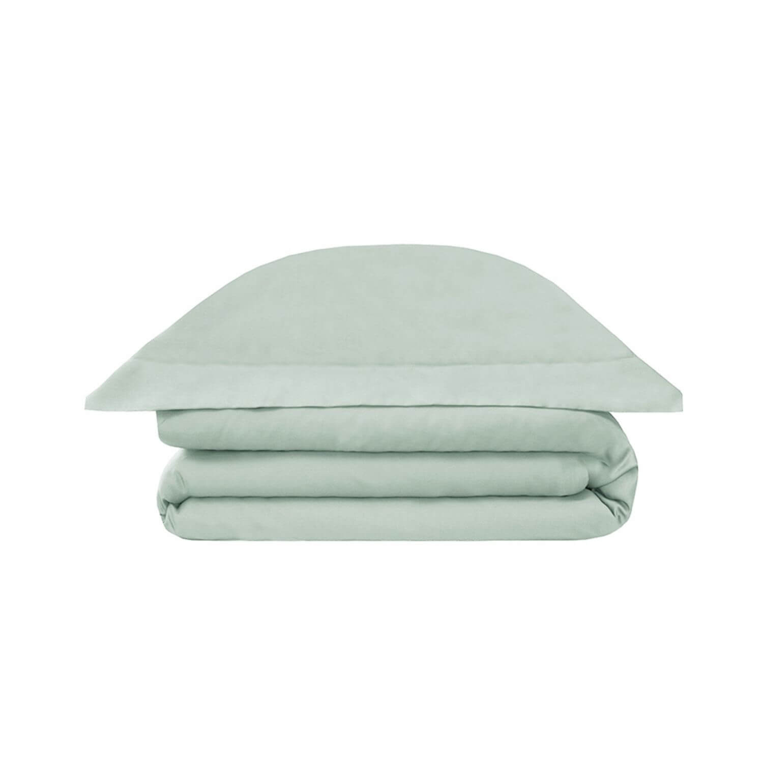 Decoflux Home Cotton Bedding Set Crystal Light Green Uk Super King, Us King In Green