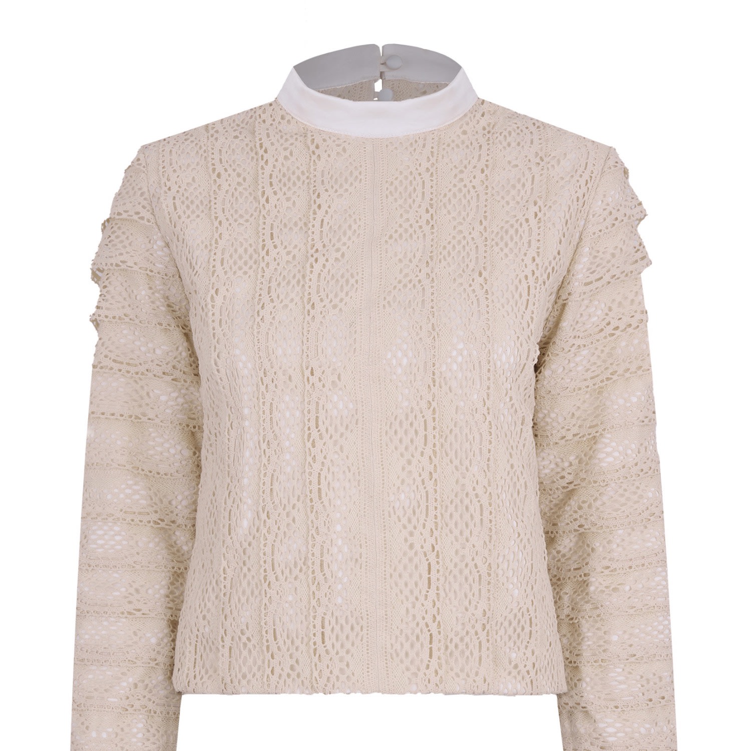 Lorena Saravia Women's White Catalina Blouse