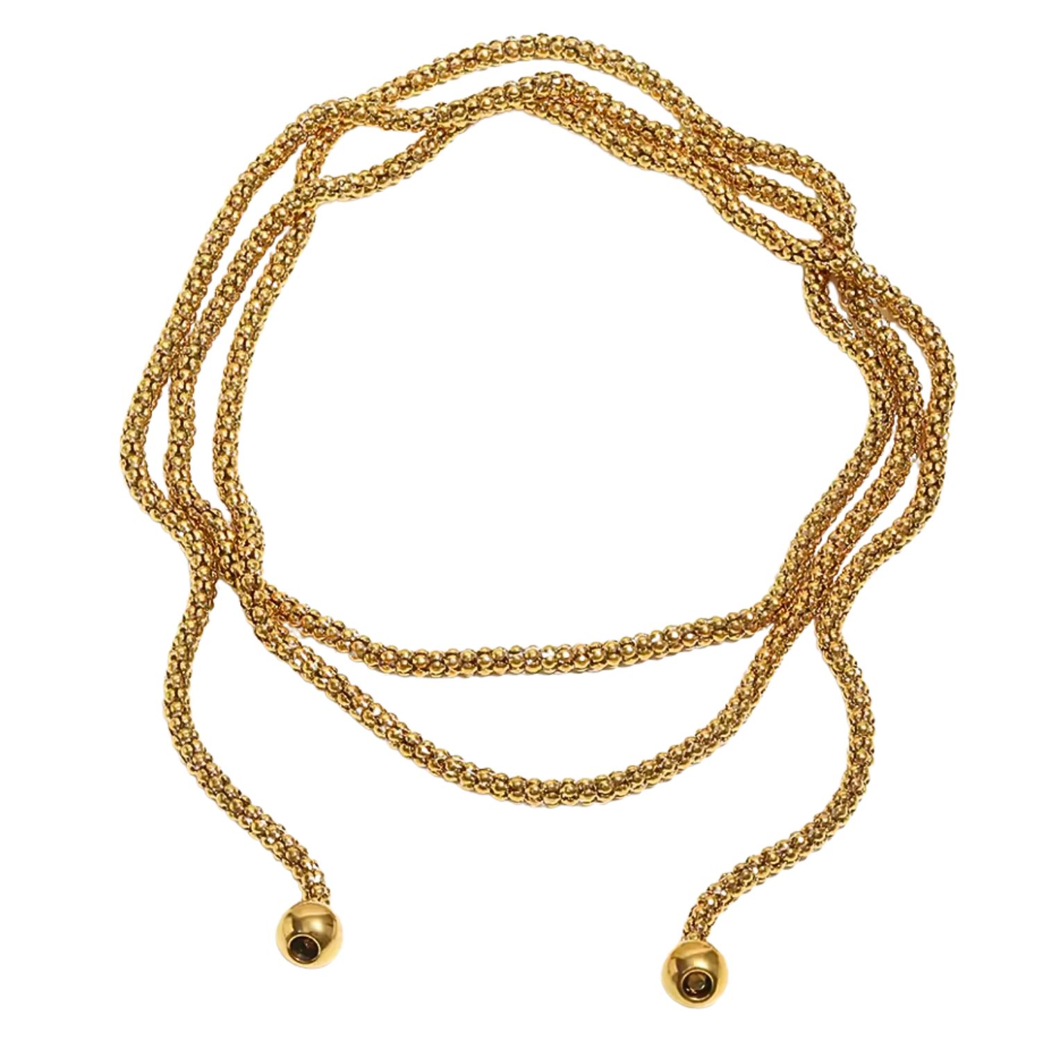 Olivia Le Women's Sadie Gold Textured Rope Chain Necklace In Gold