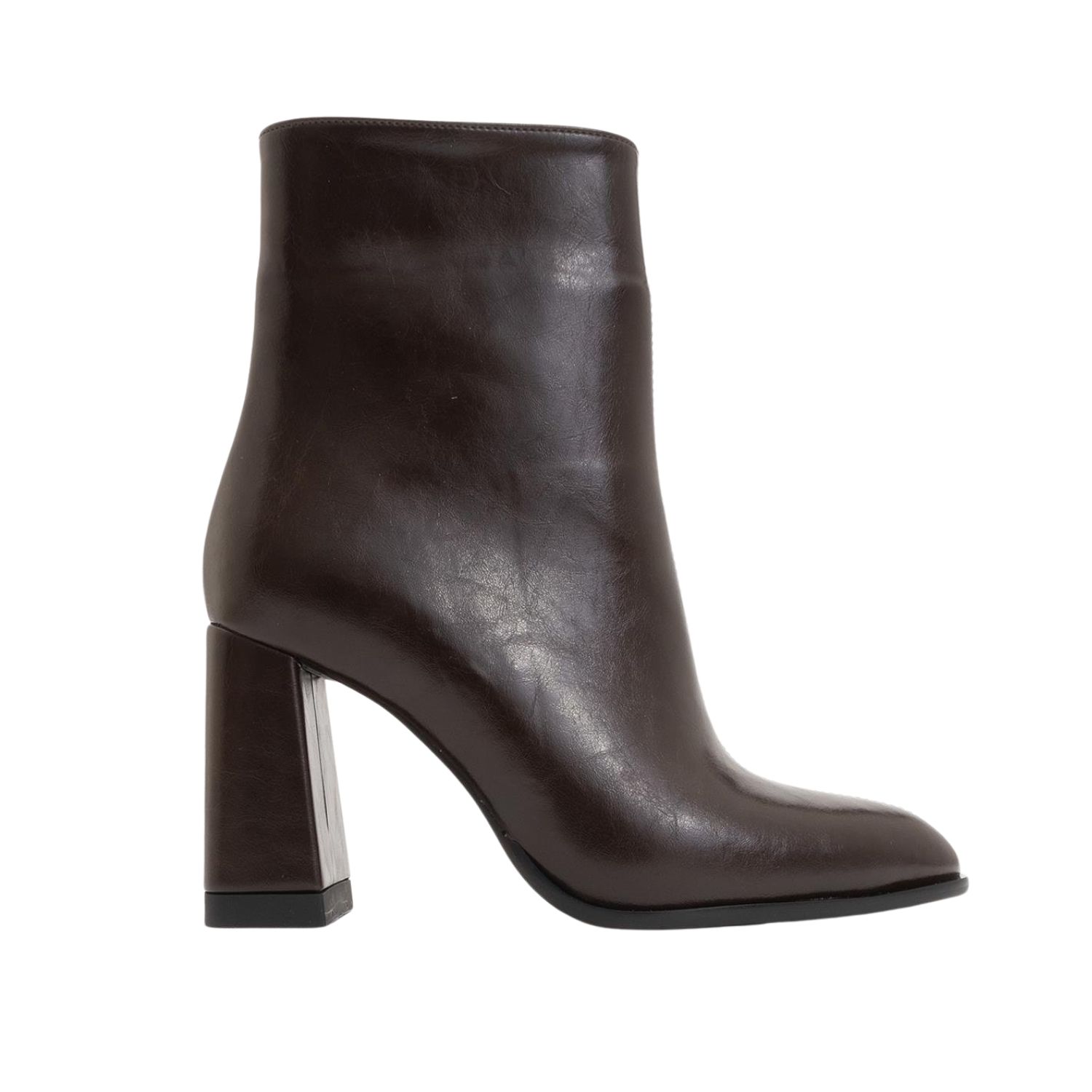Prologue Shoes Women's Jewel Brown Cilt High Heel Boot