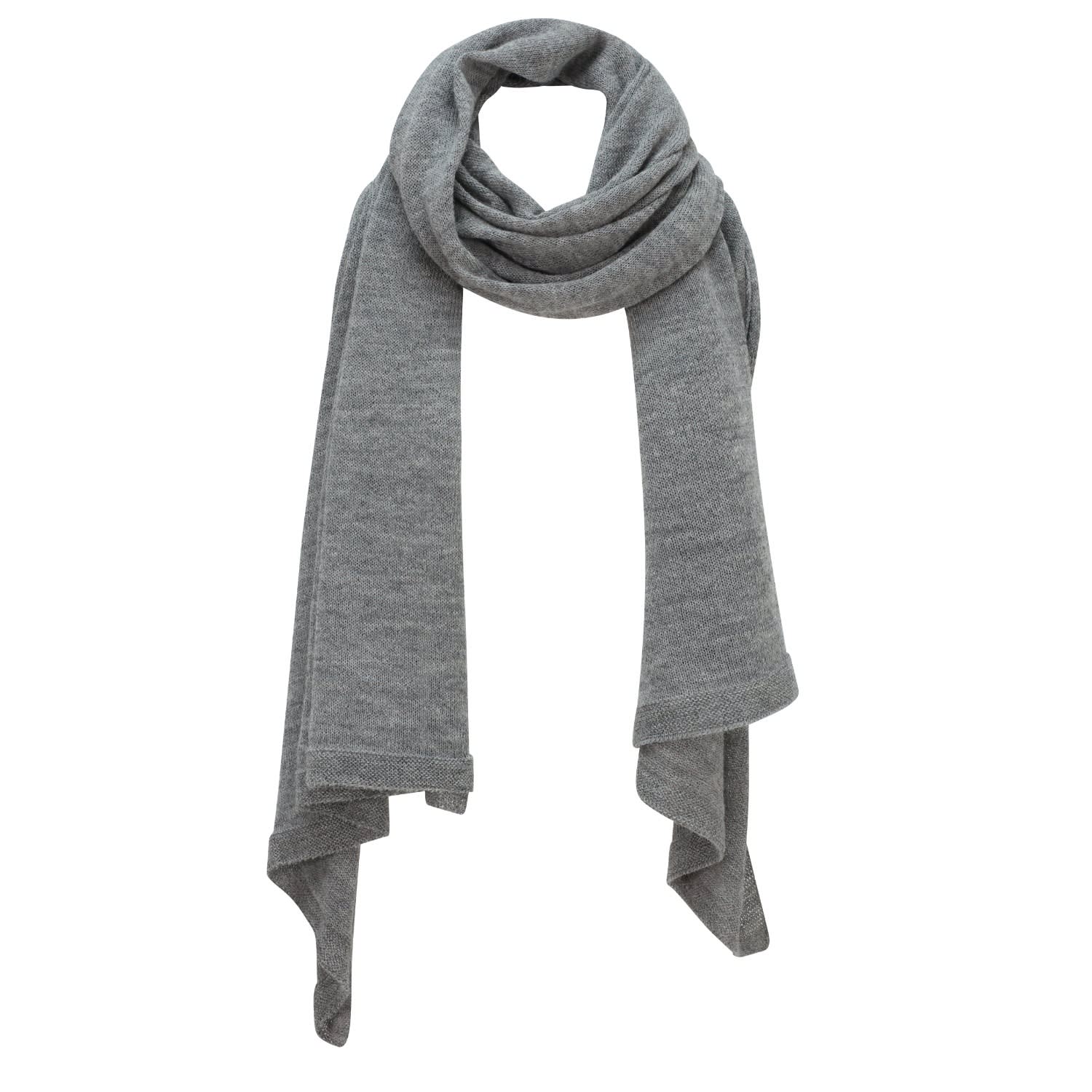 Alpaca Apparel Women's Alpaca Wrap Grey In Gray
