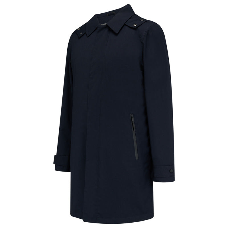 Guards London Men's Blue Picton Lightweight Mac - Navy In Blue