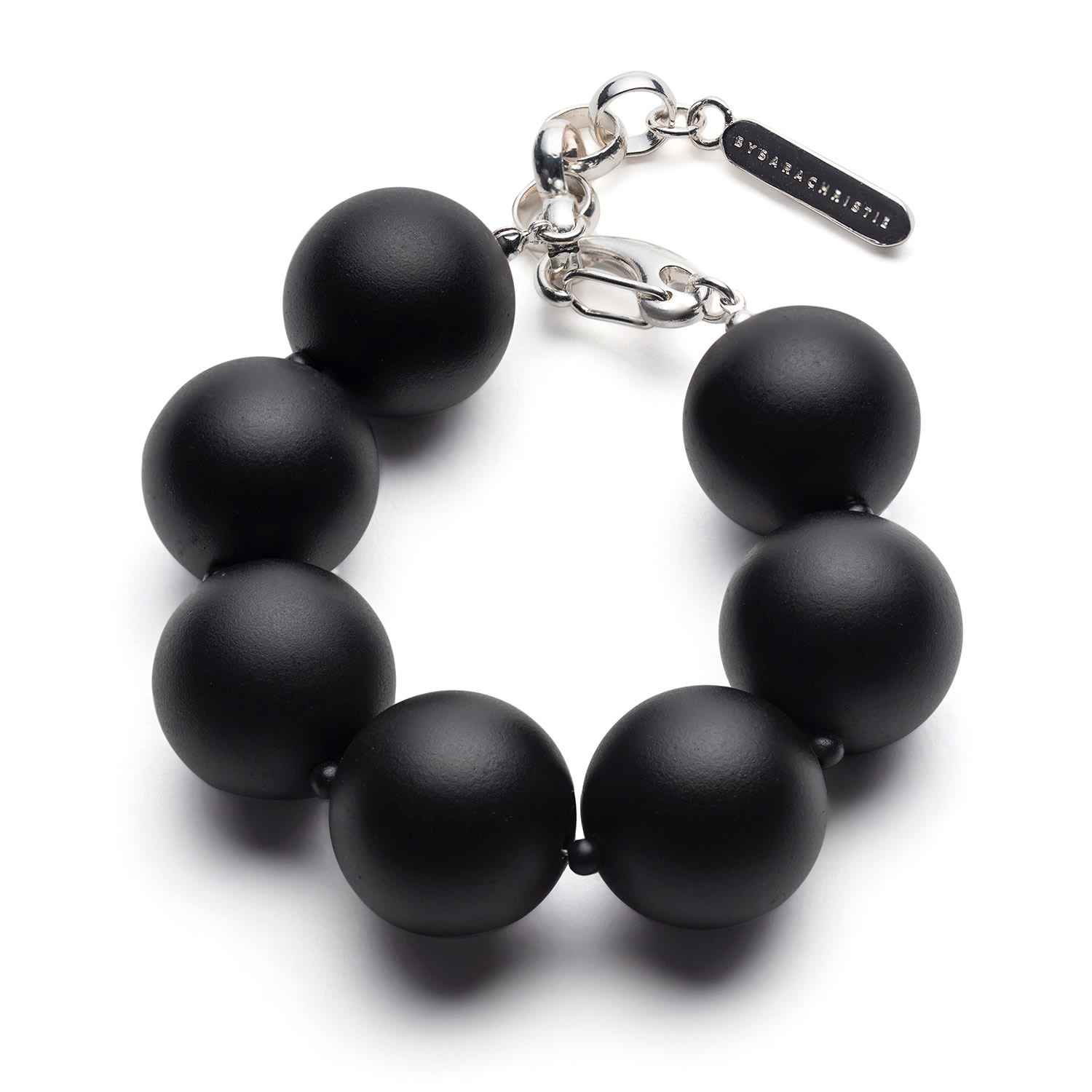 Women’s Black The Duchess Bracelet - Grande - Jet Bysarachristie