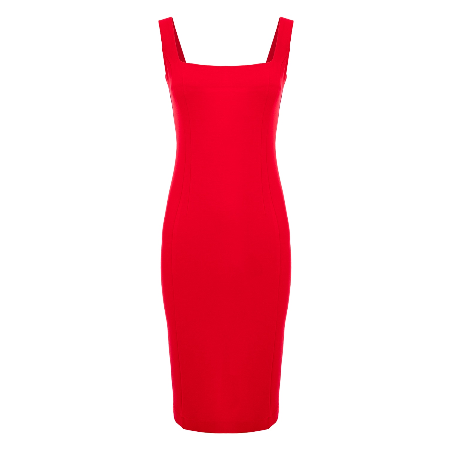 Roserry Women's Kensington Zipped Jersey Midi In Red In Red