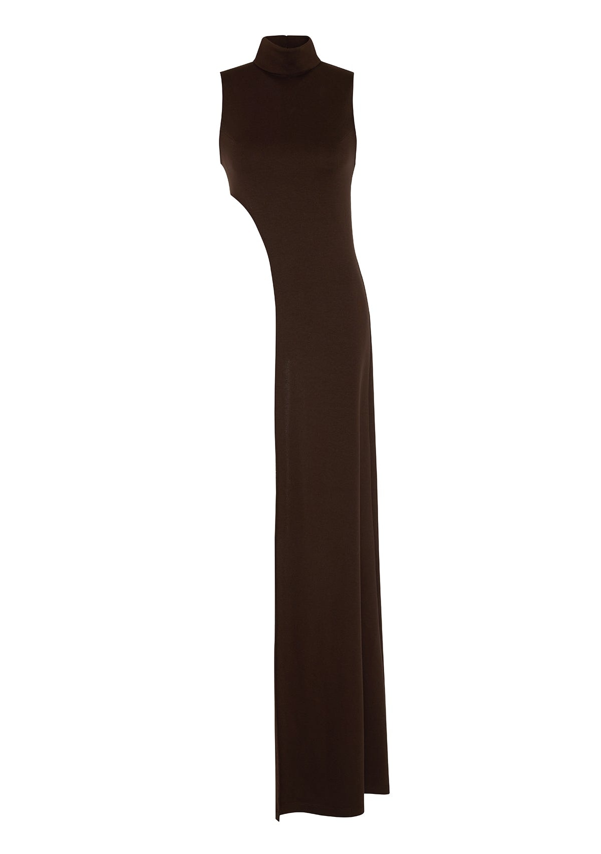 Khéla The Label Women's Stay Mad Asymmetric Brown Top In Brown