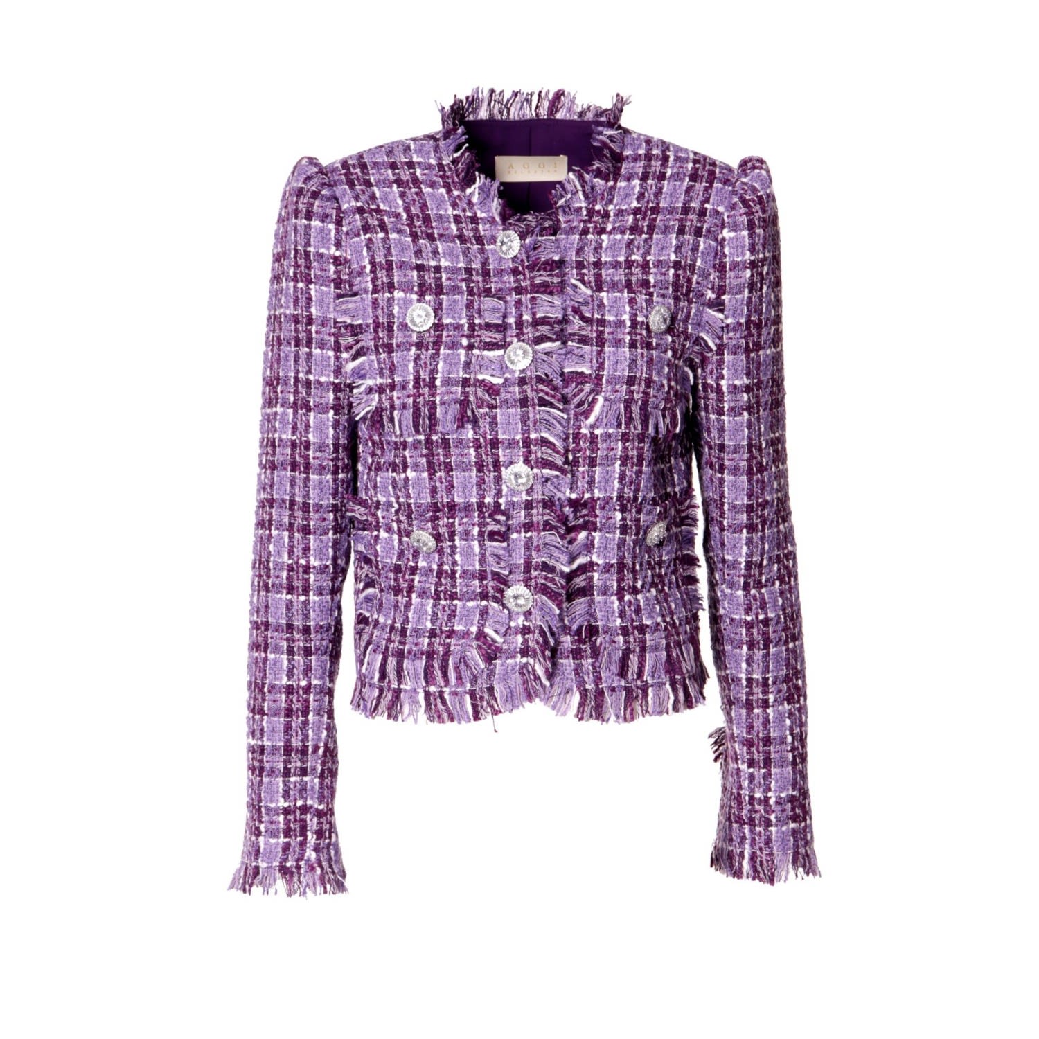 Aggi By Halewski Blazer Valentina Royal Lilac In Pink/purple