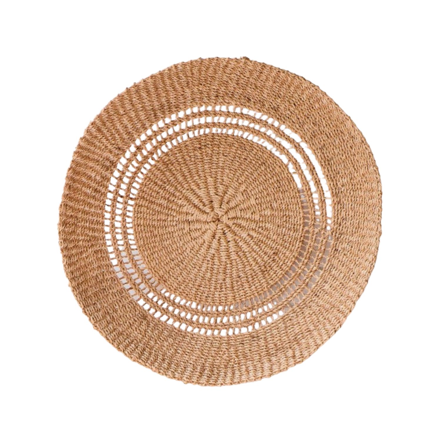 Neutrals Large Open Weave Wall Baskets - Woven Wall Baskets Likh