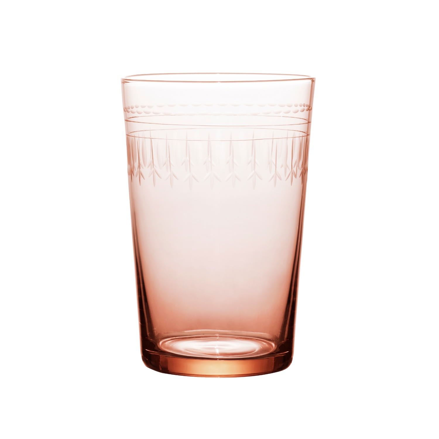 A Set Of Four Rose Crystal Tumblers With Ovals Design The Vintage List