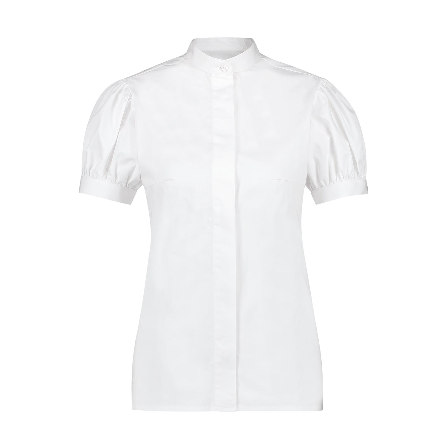 Monique Singh Women's Iconic White Cotton Poplin Shirt In White