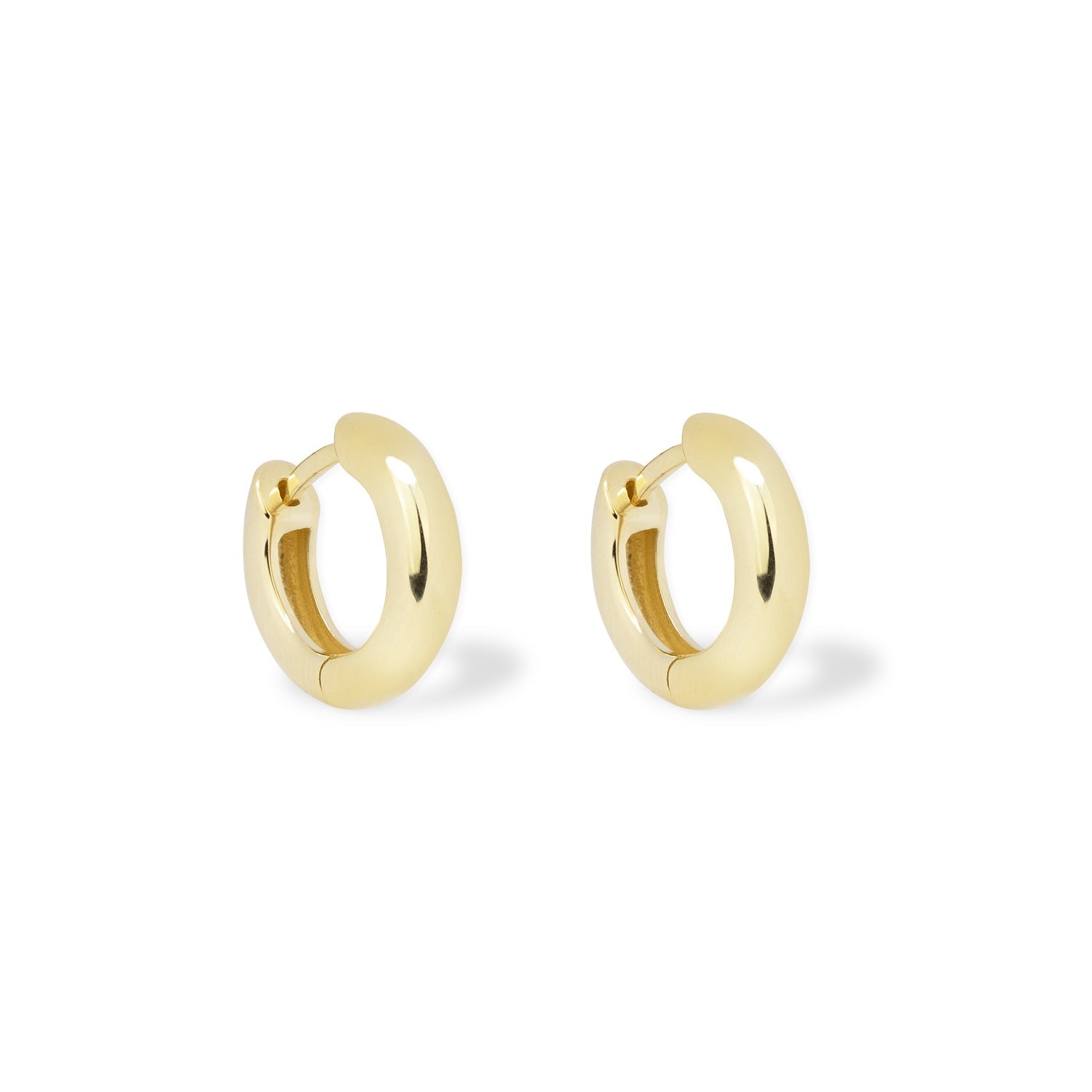 Maya Brenner Women's Gold Huggie In Gold