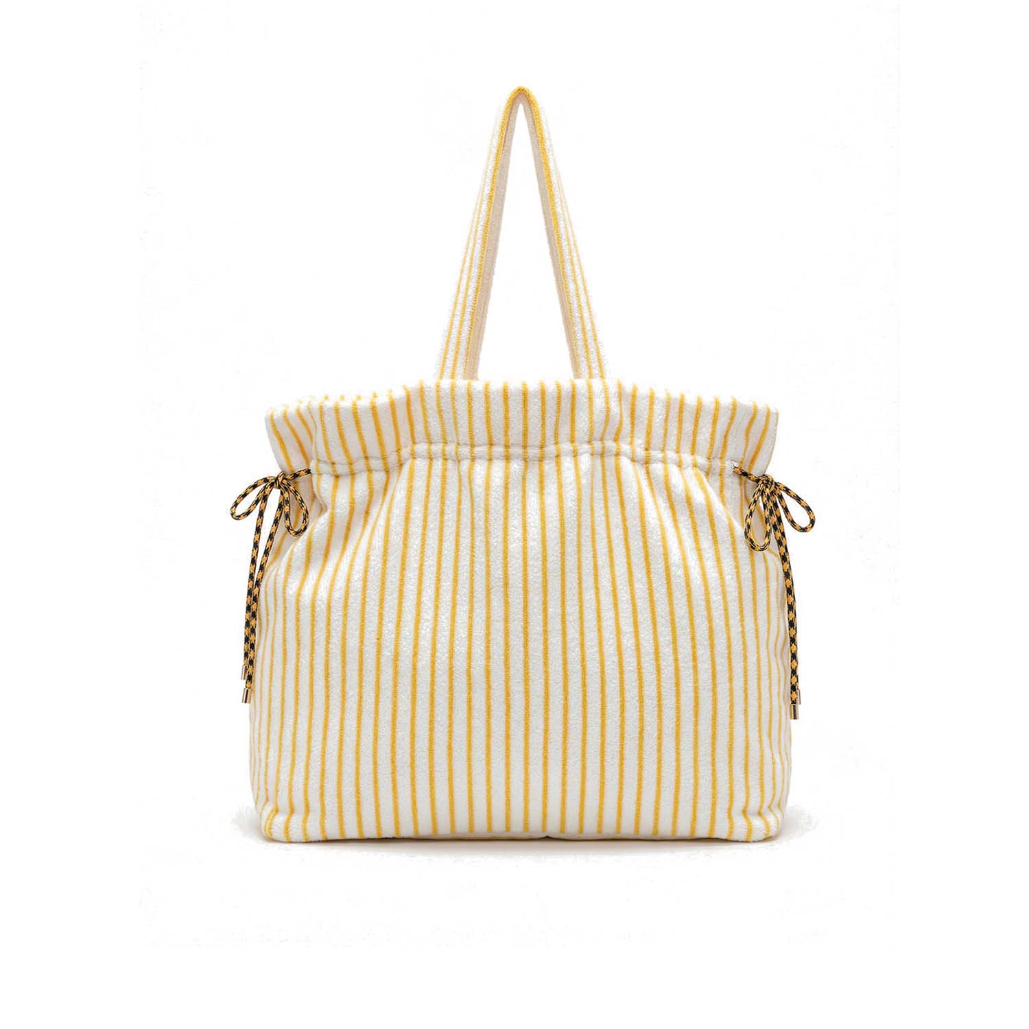 Women's Deckchair Towelling Tote - Yellow | One Size | Nooki Design