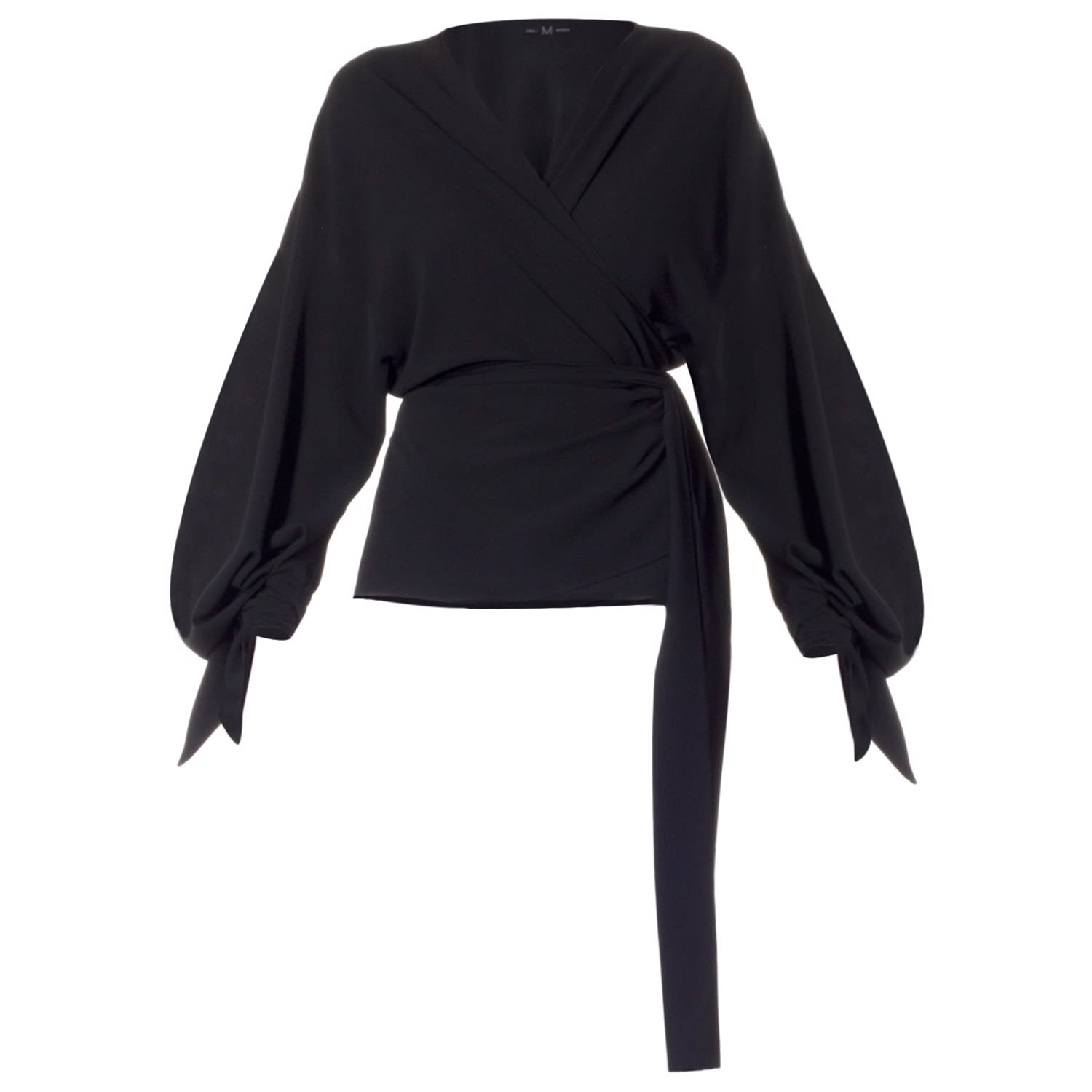 black wrap jacket