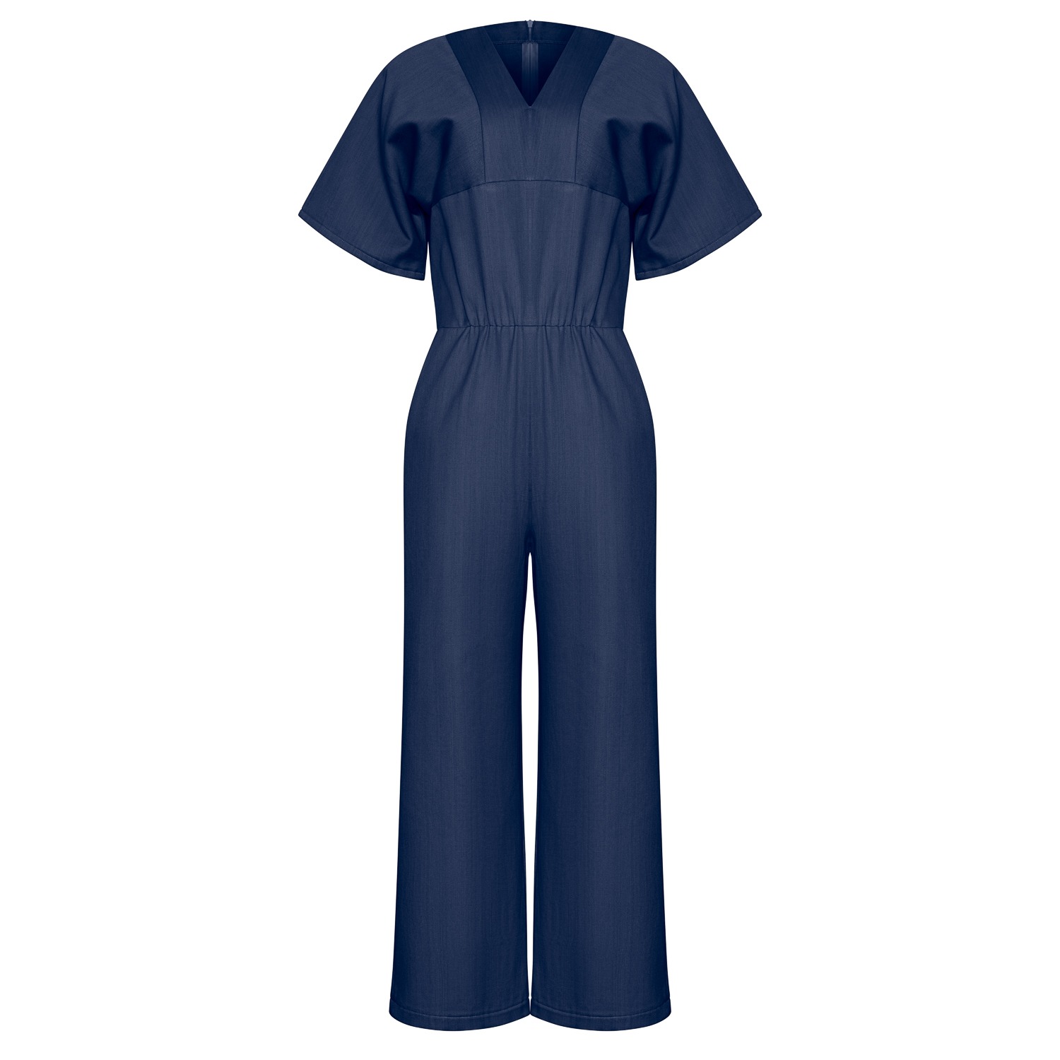 Fiona Jumpsuit Navy | Bo Carter | Wolf & Badger