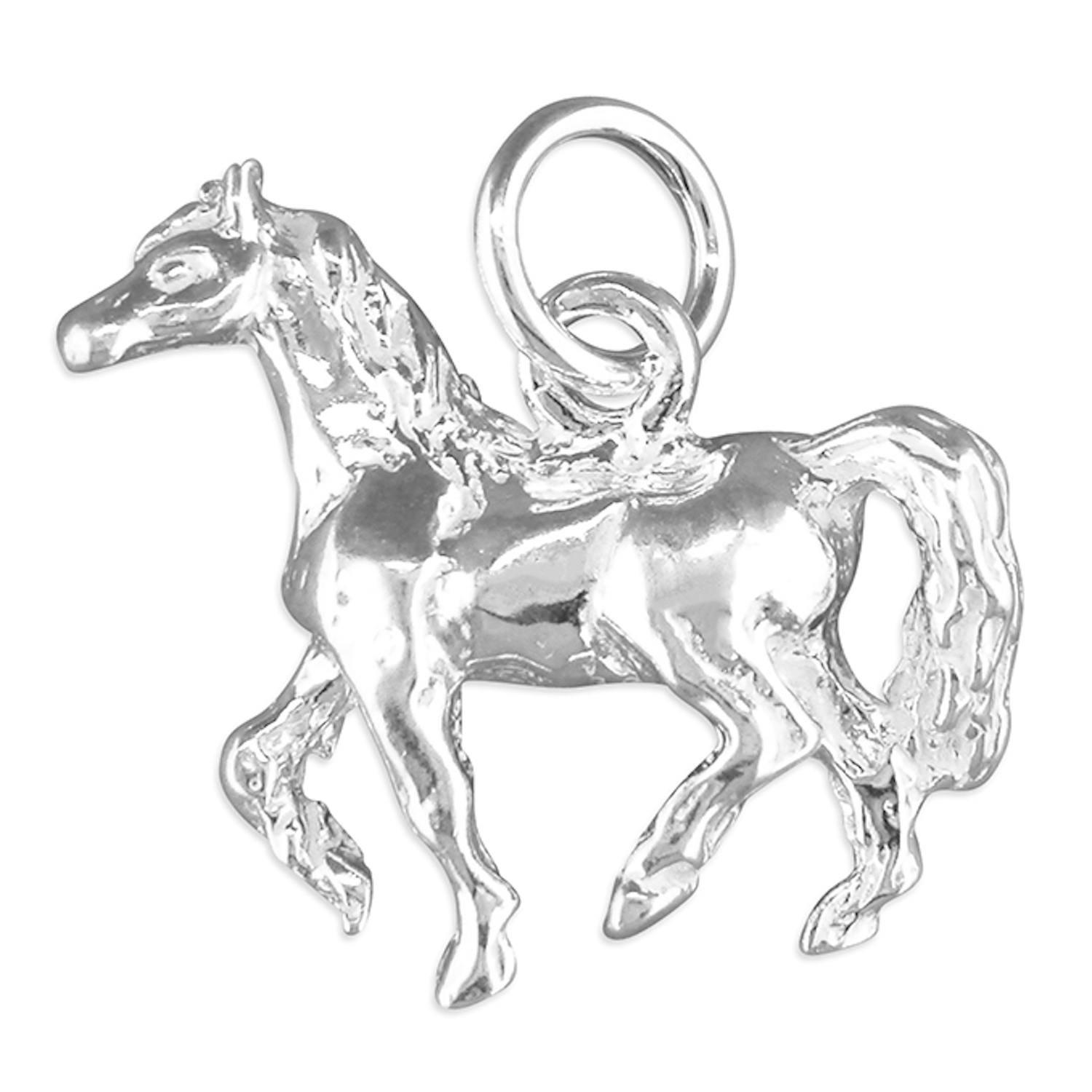 Women&rsquo;s Year Of The Horse In Sterling Silver With Chain | Kaizarin