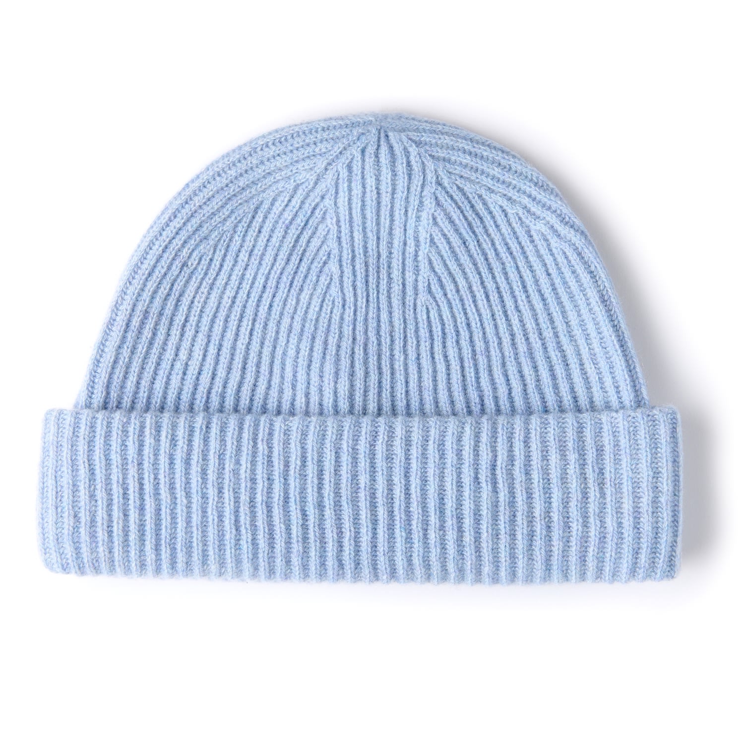 Ecova Women's Light Blue Classic Cashmere Beanie In Blue