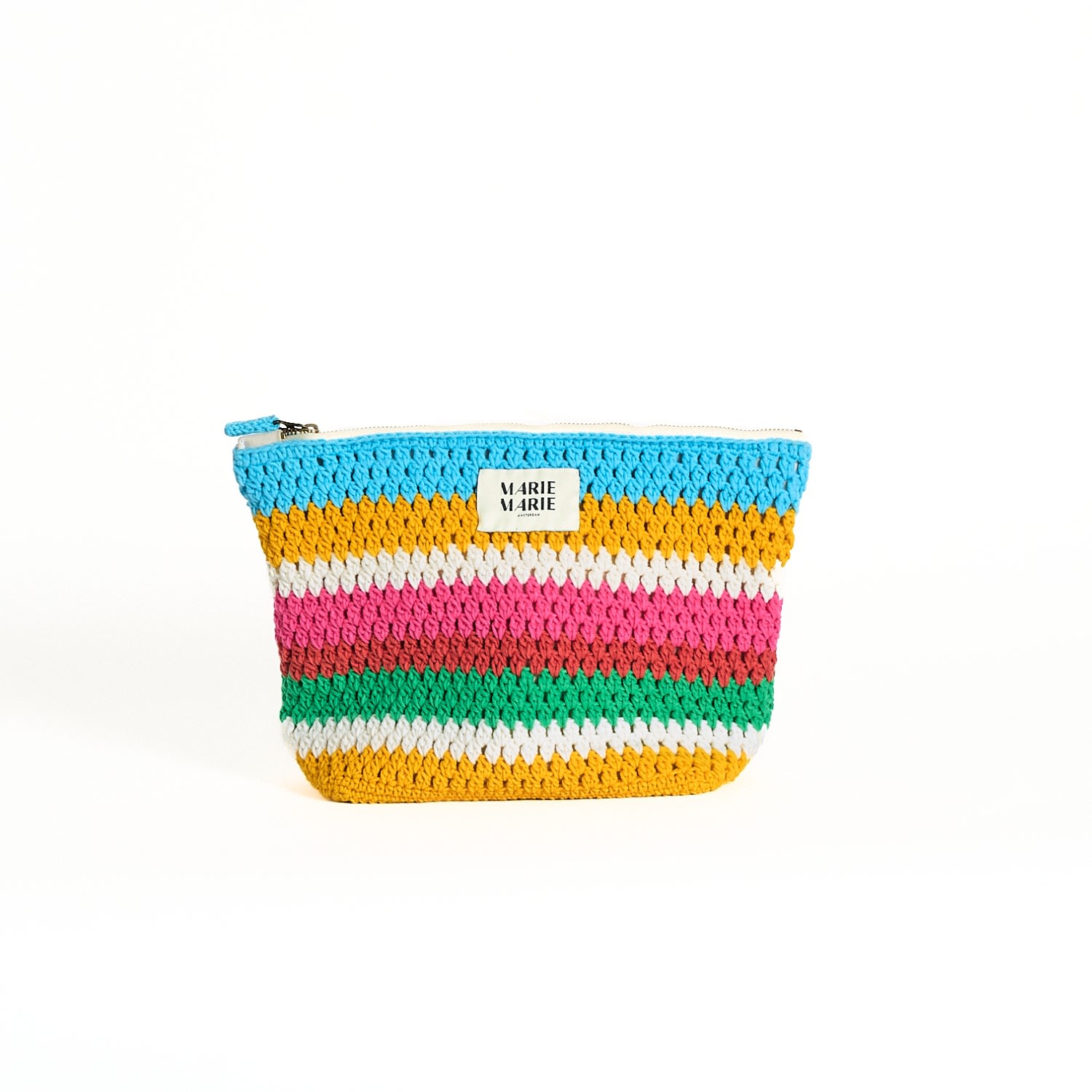 Women’s Green / Blue / Yellow Mimi Pouch Large Medium Marie Marie