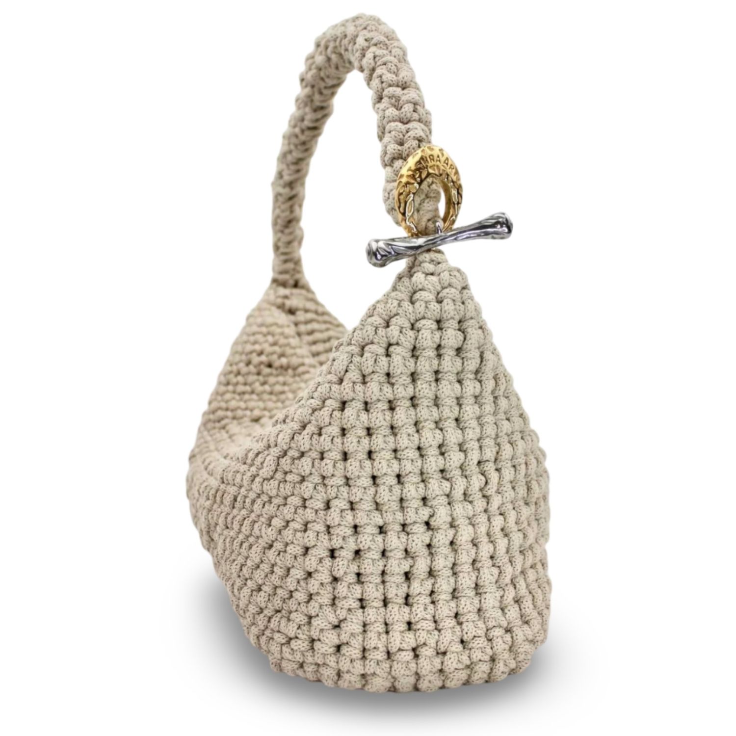 Iskra Women's Neutrals X-large Gigi Clasp Bag