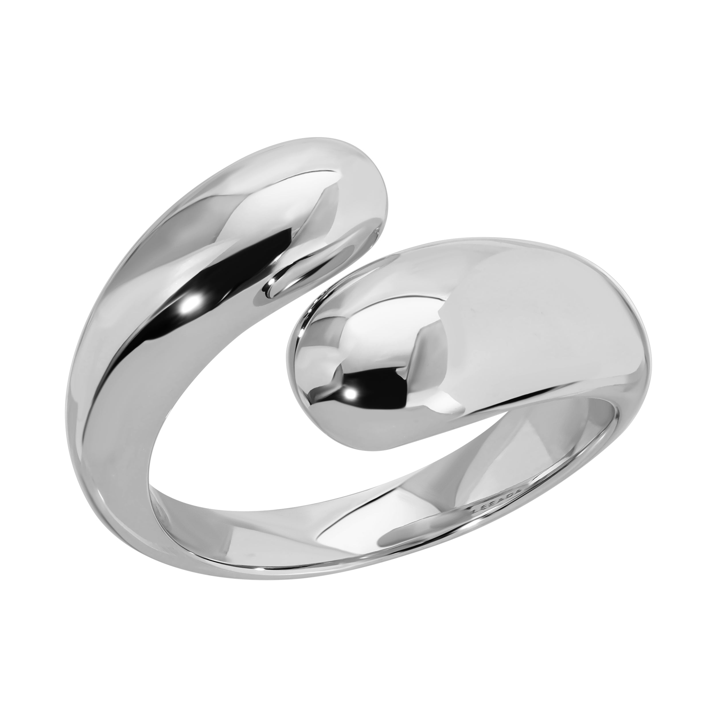 Women’s Realm Wrap Ring Silver Leeada Jewelry