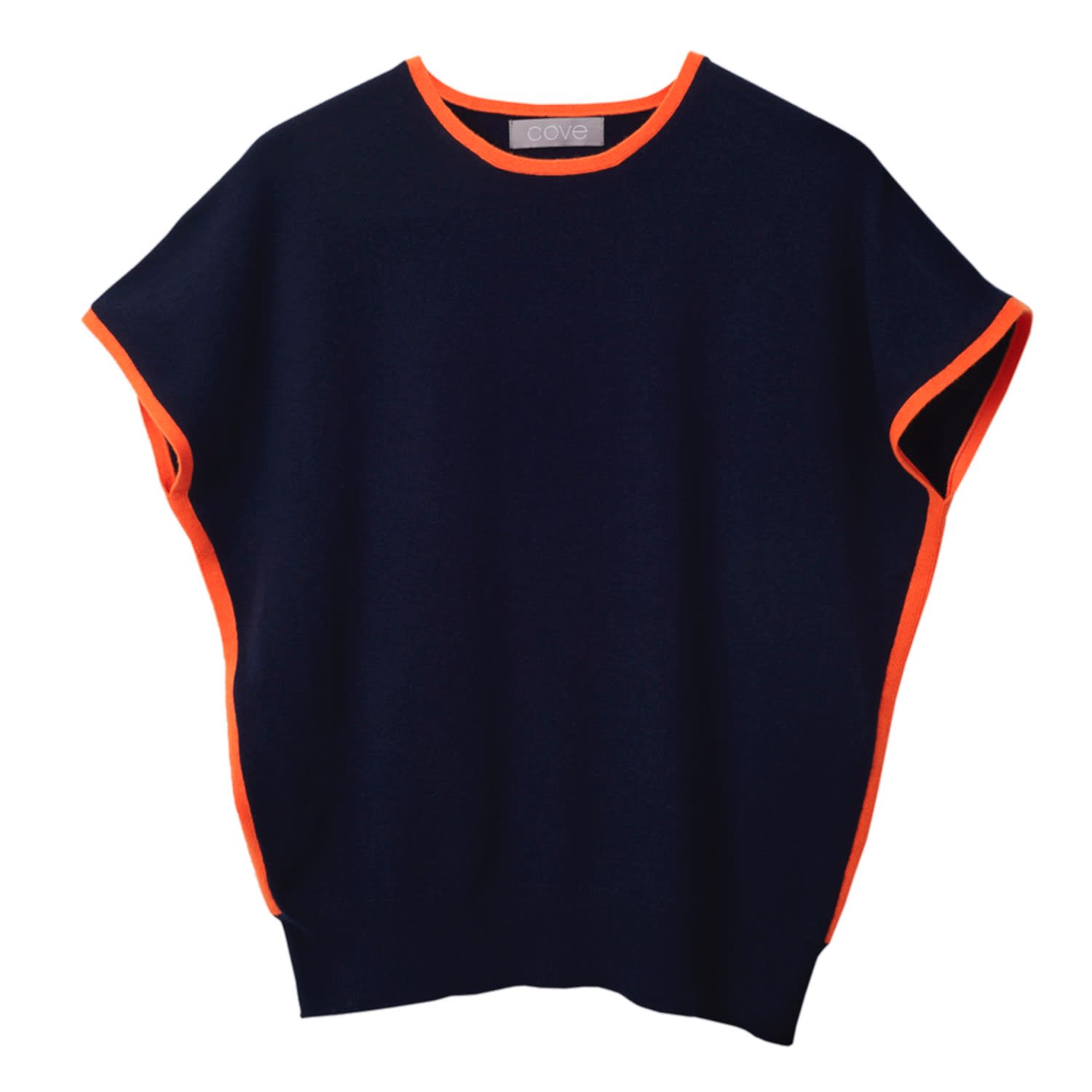 orange cashmere jumper