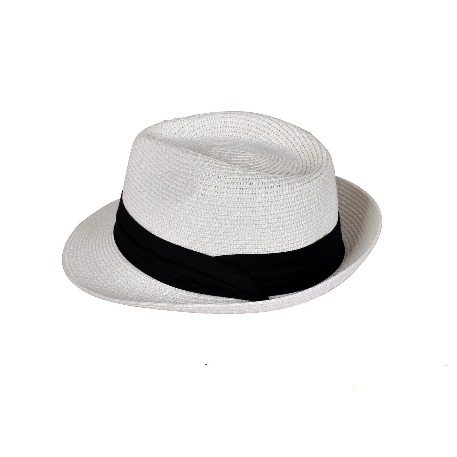 David Wej Men's Hugo Trilby Straw Hat - White In White