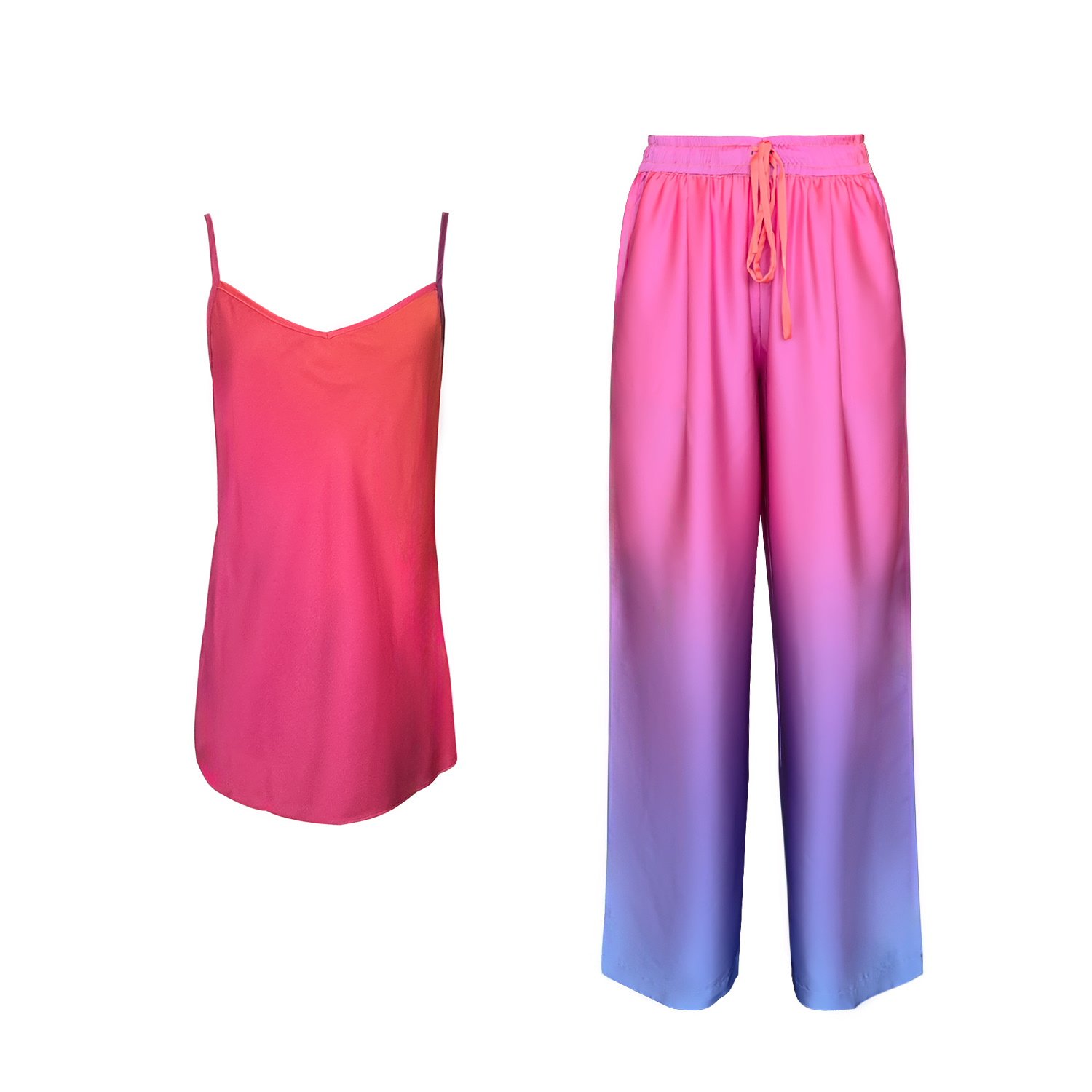 Janara Jones Boston Print Camilla Set In Multi