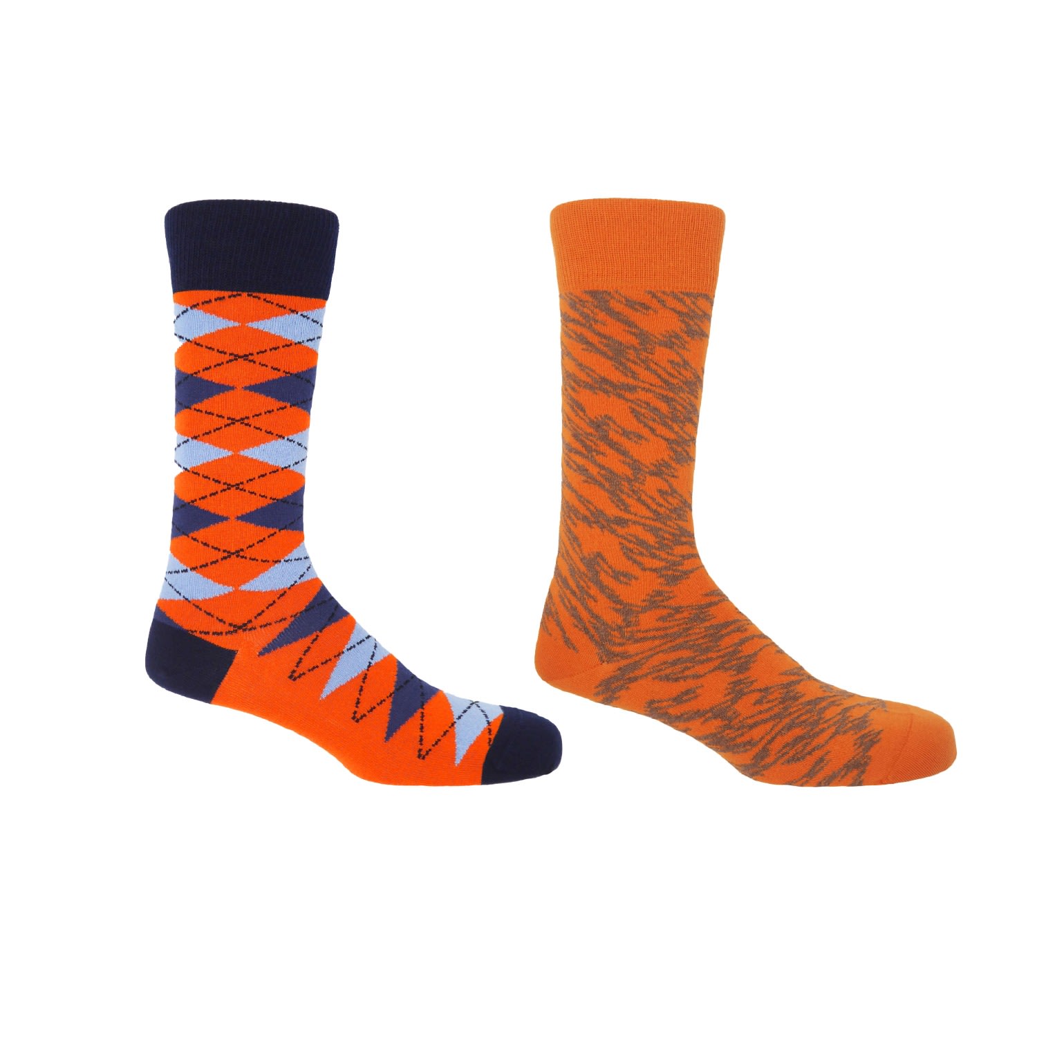 Argyle And Pandemonium Men’s Bundle - Orange One Size Peper Harow - Made in England