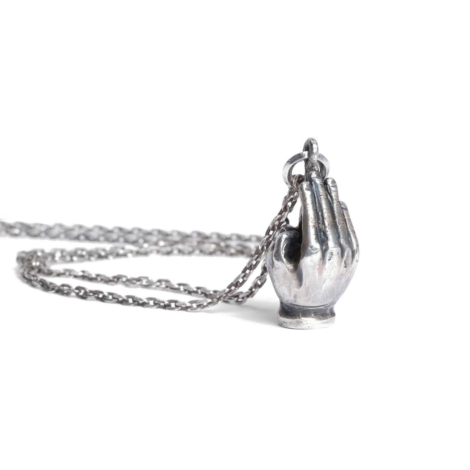 Wild Sons Men's Holy Silver Necklace In Silver