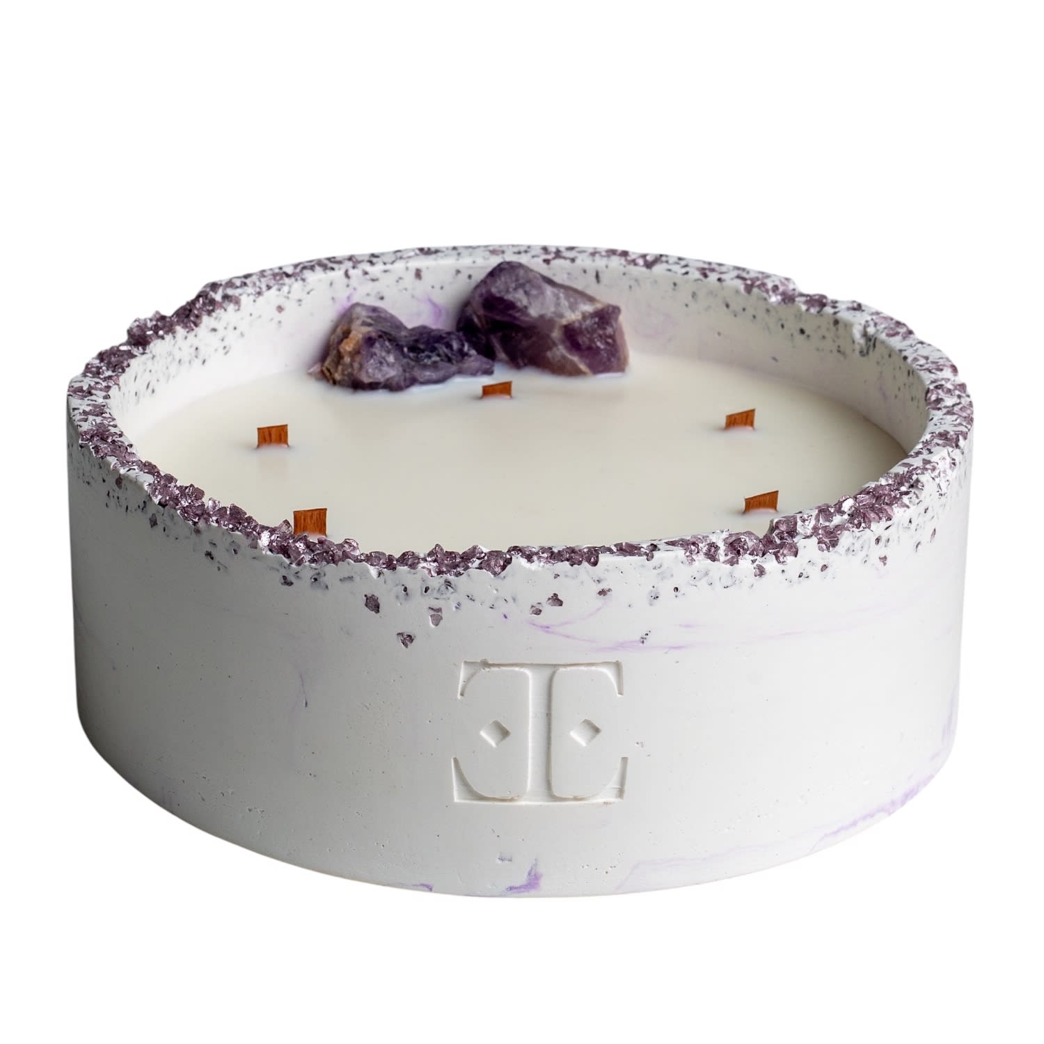 Esti Living Pink / Purple Luna Collection - Lavender Candle