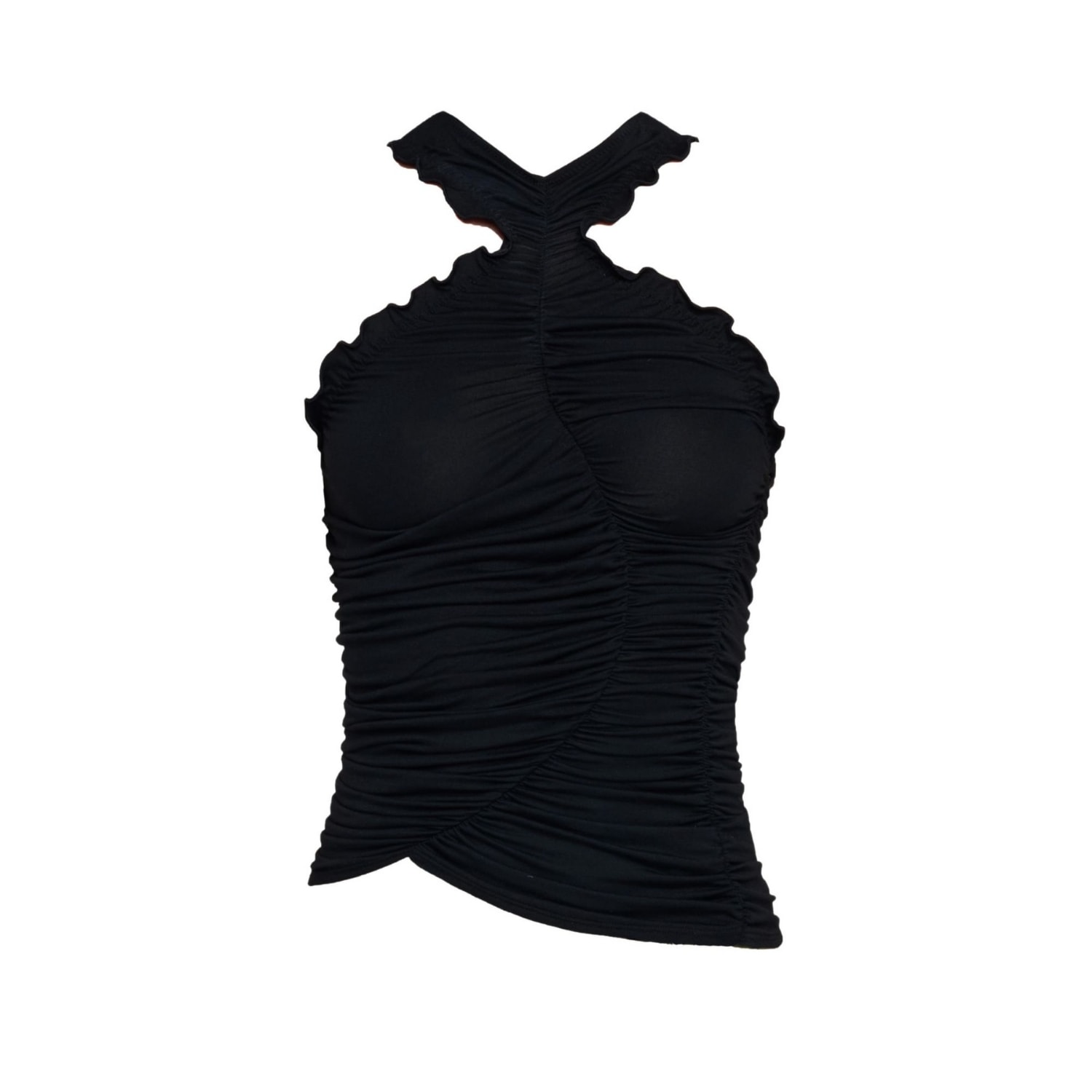Ow Collection Women's Robin Asymmetric Top - Black