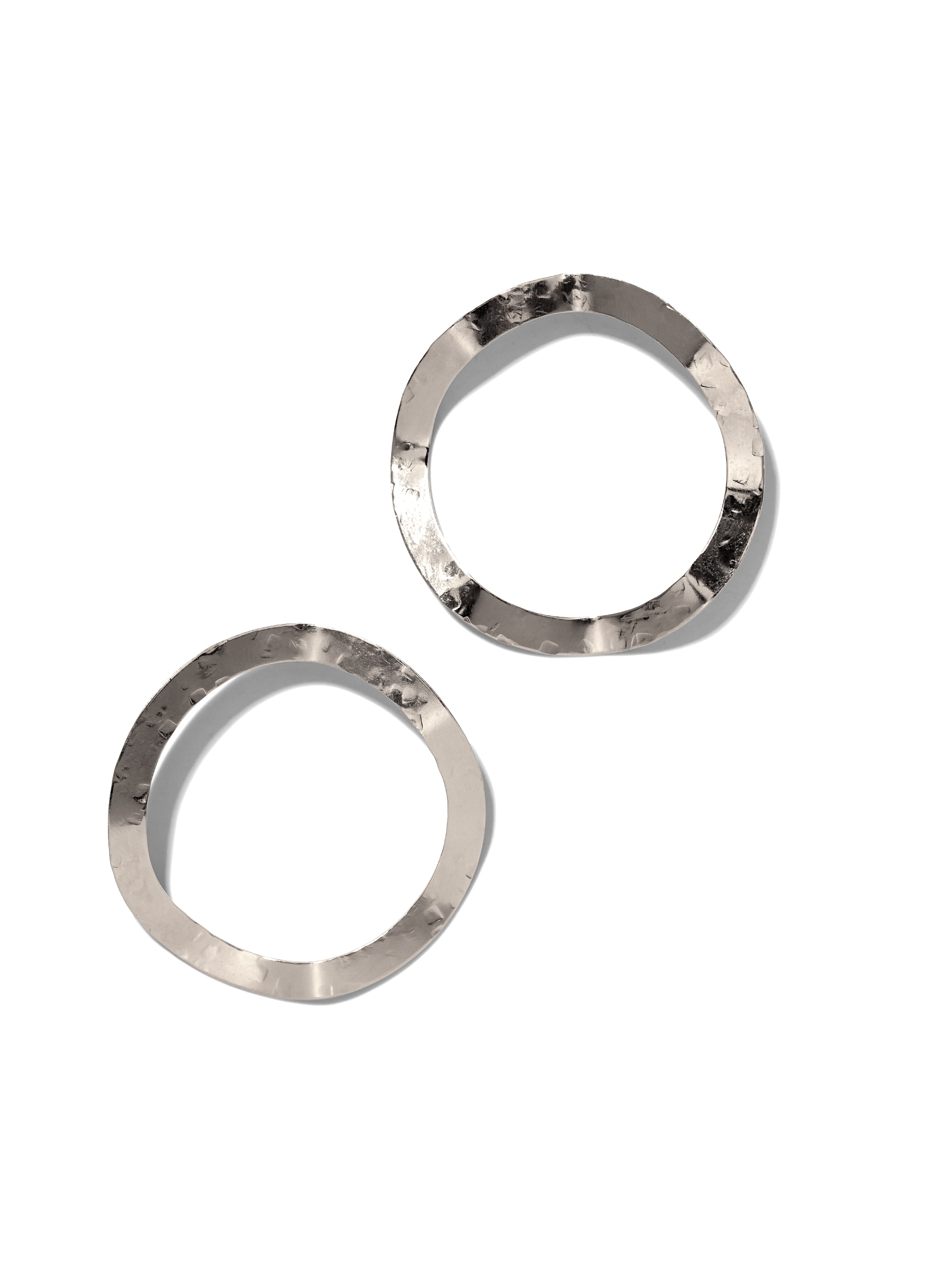 Jaredjamin Women's Silver Duet Post Earrings