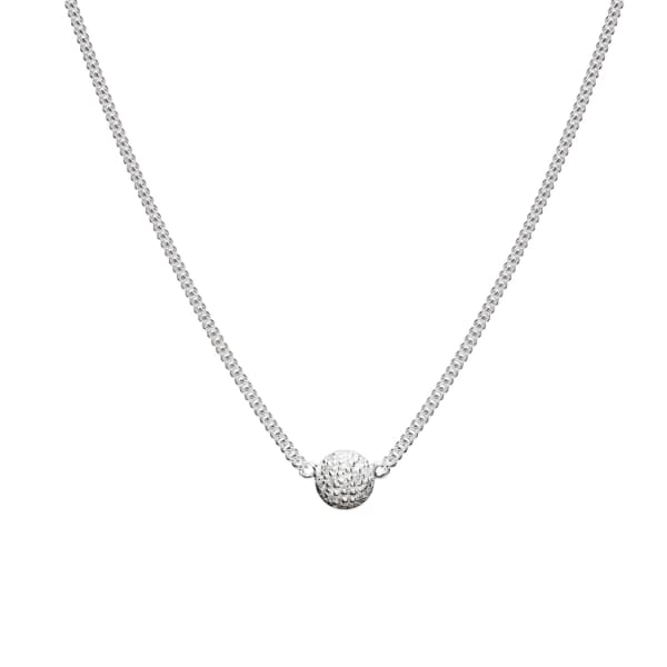 ISABEL LENNSE Mini Sphere White Diamond Necklace
