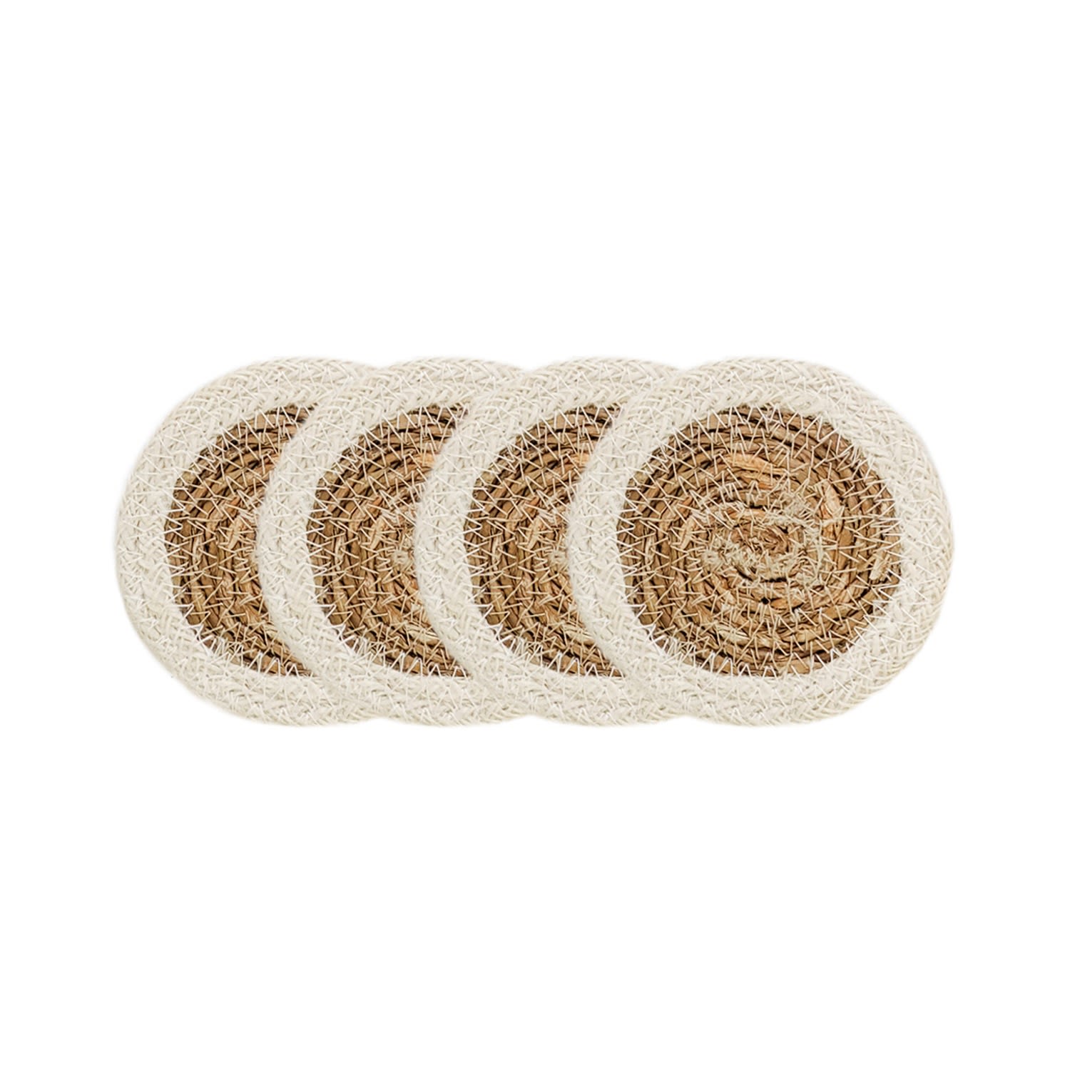 Neutrals Savar Drink Coaster - Set Of 4 Korissa