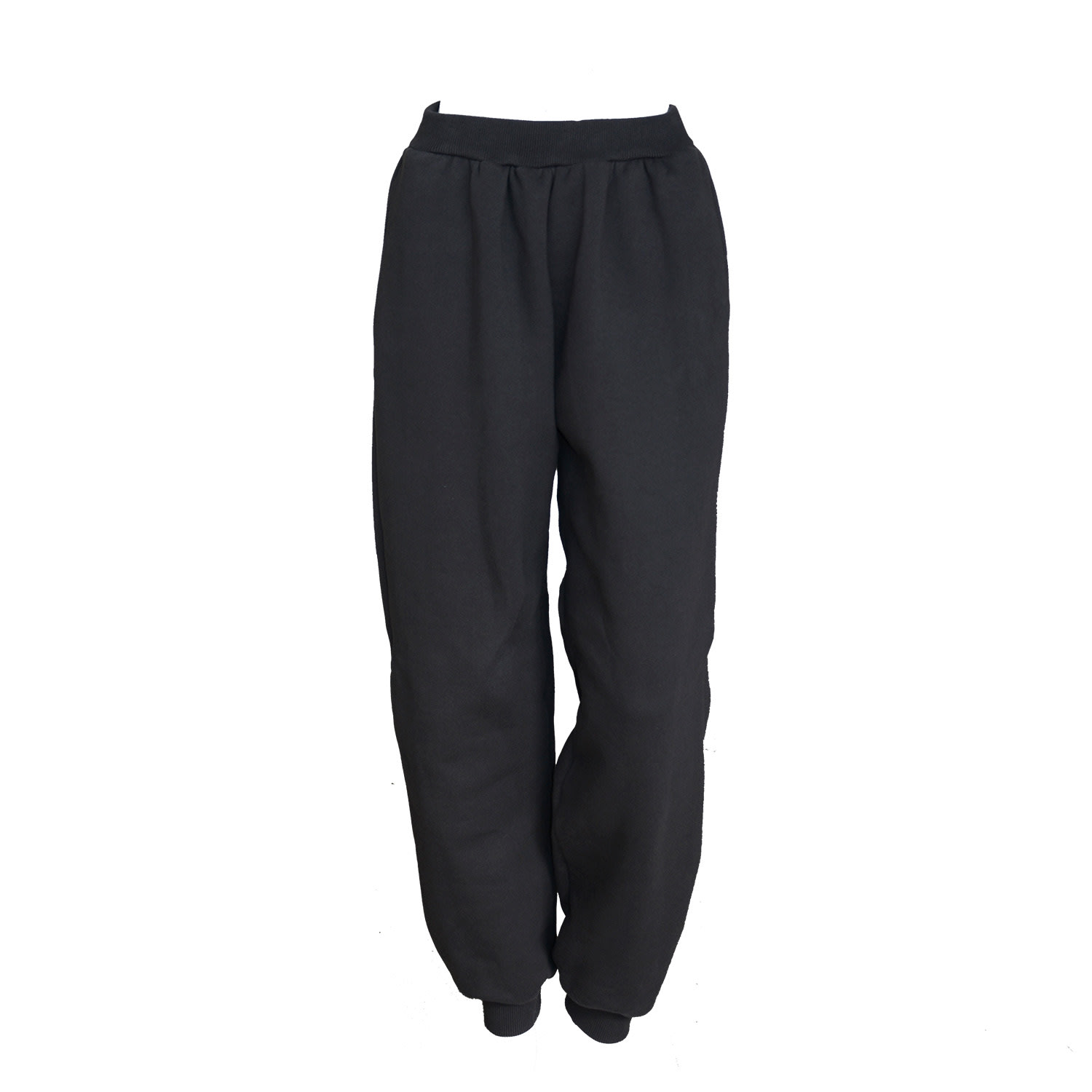 Women’s Blue / Grey The Monaco Oversized Sweatpants In Charcoal Extra Large Julia Strouk Design