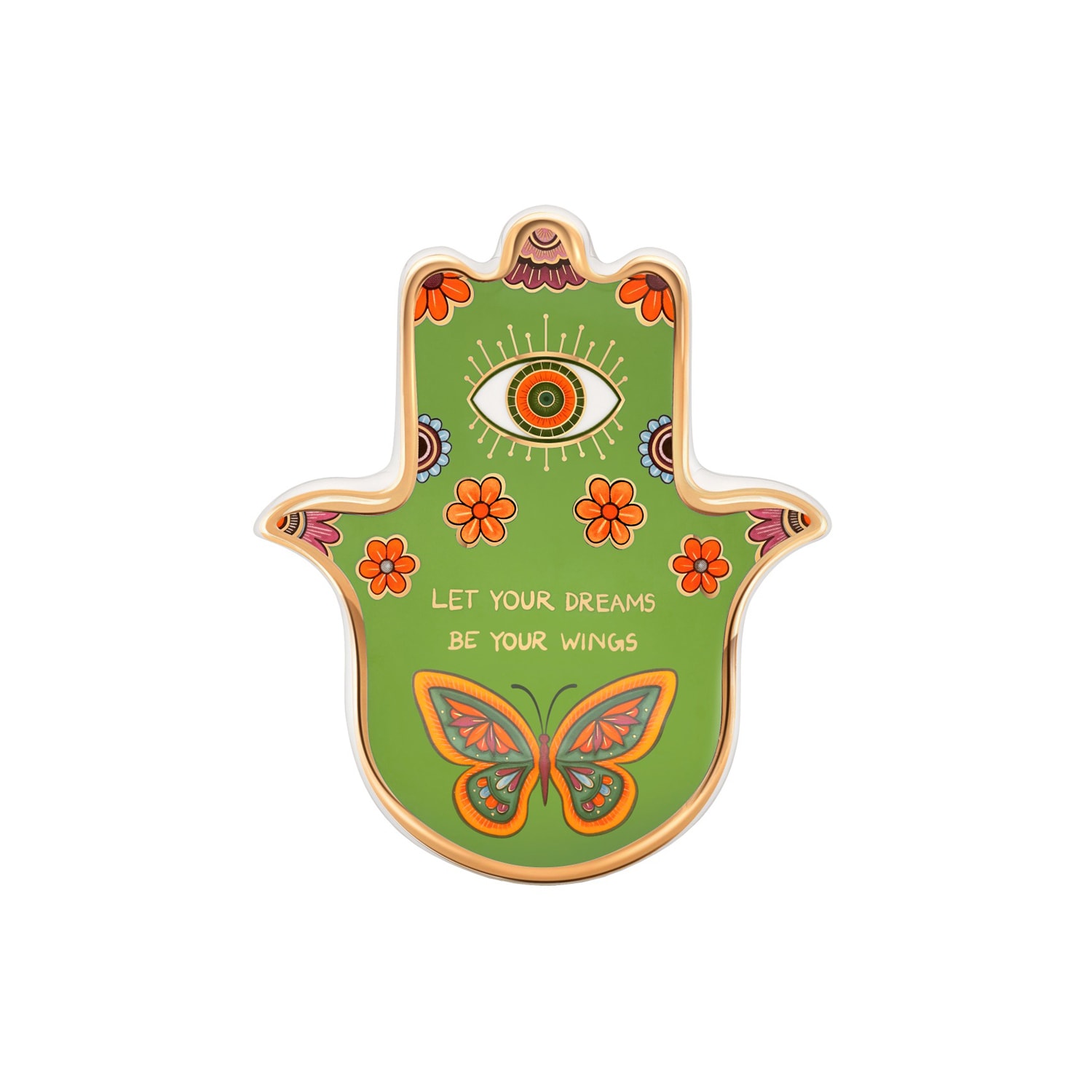 Karma And Luck Vivid Dreams Hamsa Wall Blessing