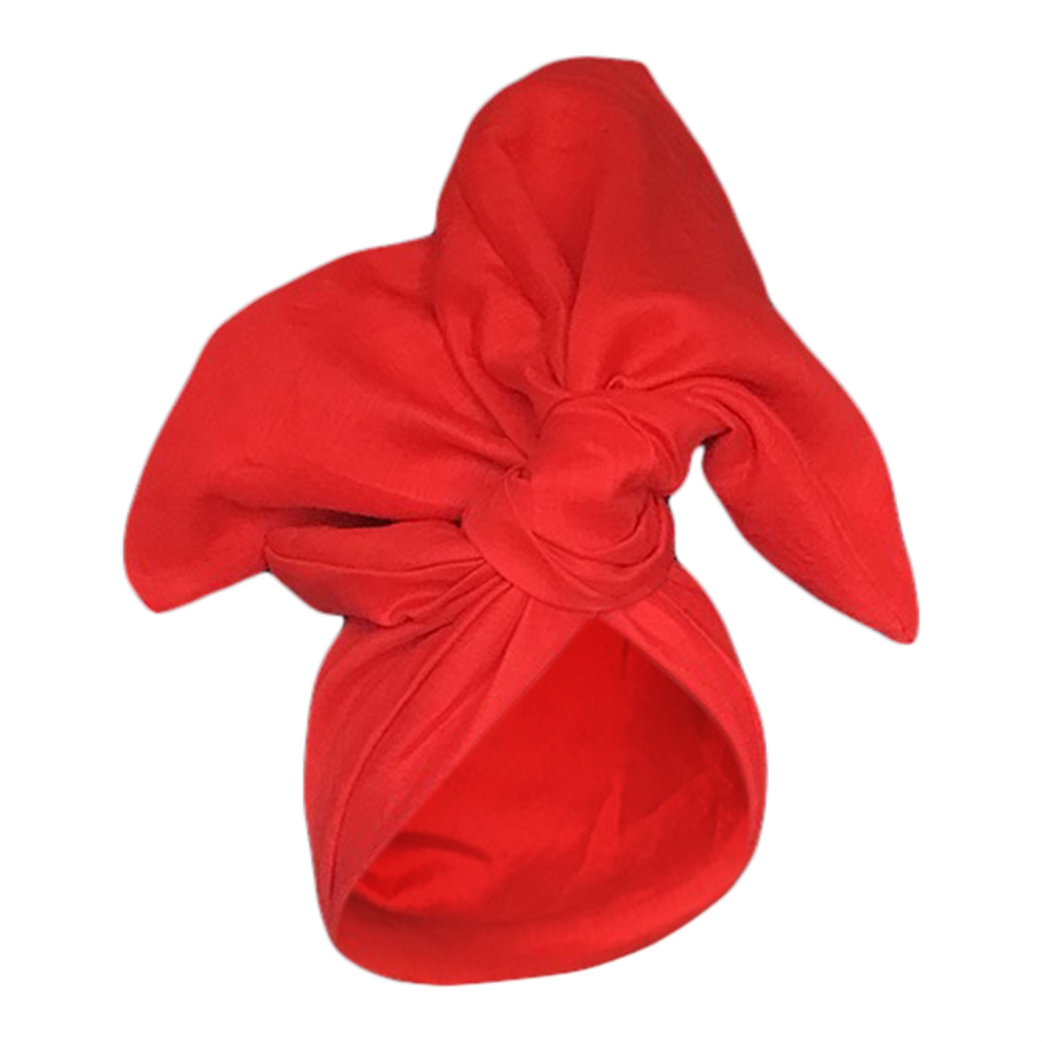 Romer Millinery Women's Twisturban Turban In Red Linen In Red